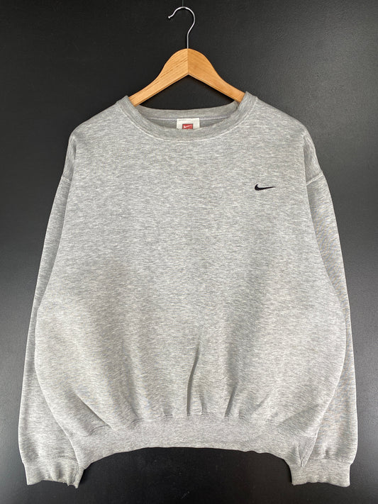 00’ NIKE MINI SWOOSH Size L Vintage Sweat-shirt / G6081S