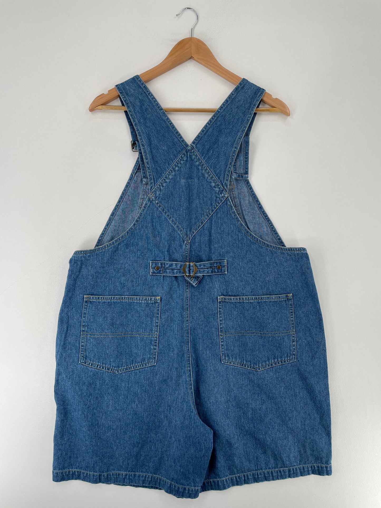 00’ DISNEY MICKEY Size Approx.XL Vintage Denim Overall / E7846P