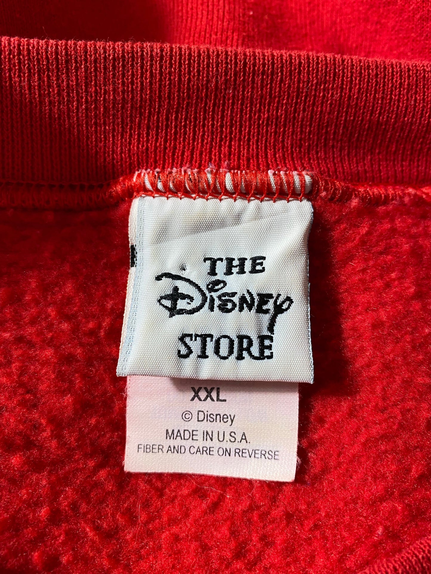 00’ DISNEY MICKEY Made in USA Size XXL Vintage Sweat-shirt / G6467S