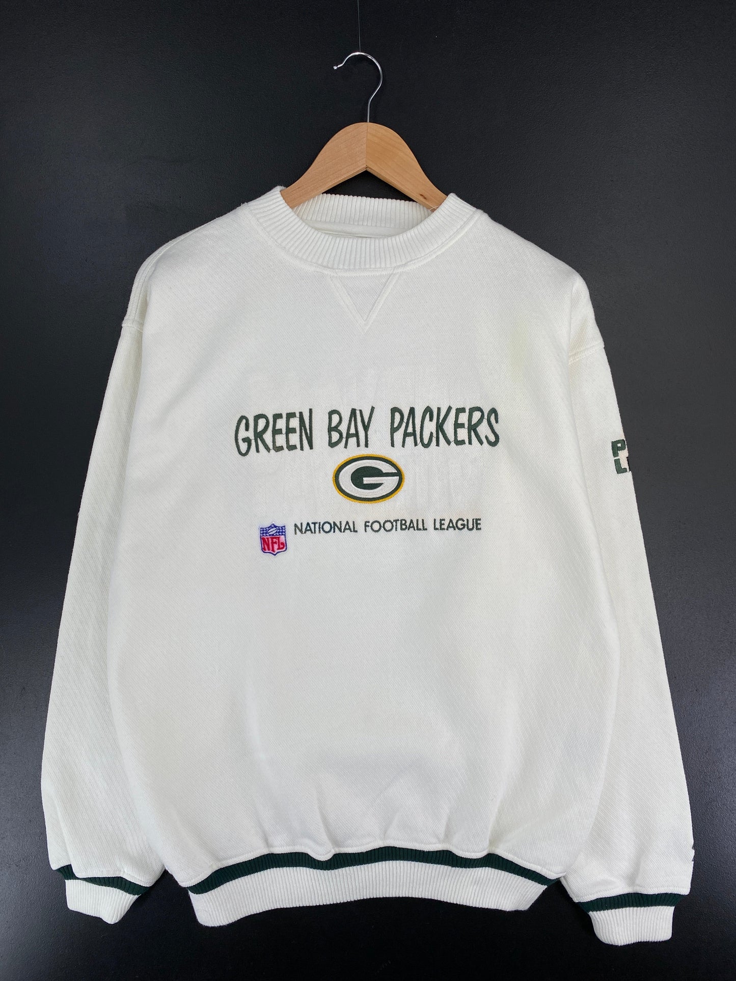 00’ GREEN BAY PACKERS Size L NFL Sweat-shirt / F9128S