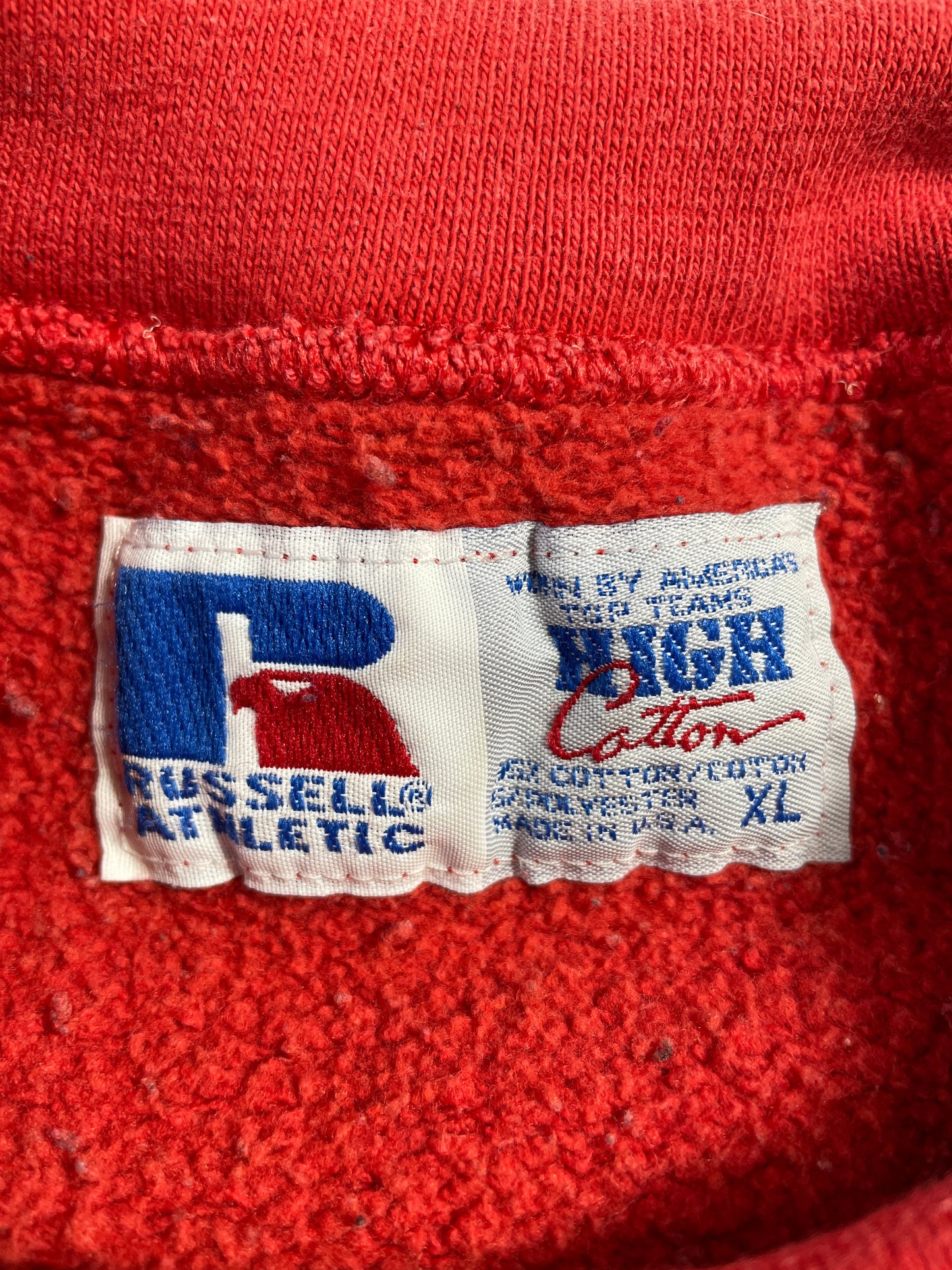 90's RUSSELL x KEENE STATE Made in USA Size XL Vintage College Sweat-Shirt / G4999S