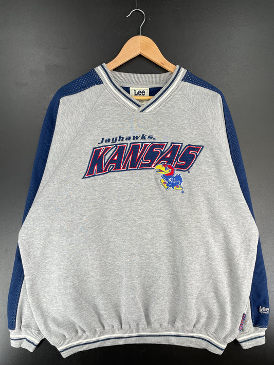 00' KANSAS JAYHAWKS Size XXL Vintage College Sweat-Shirt / F7339S
