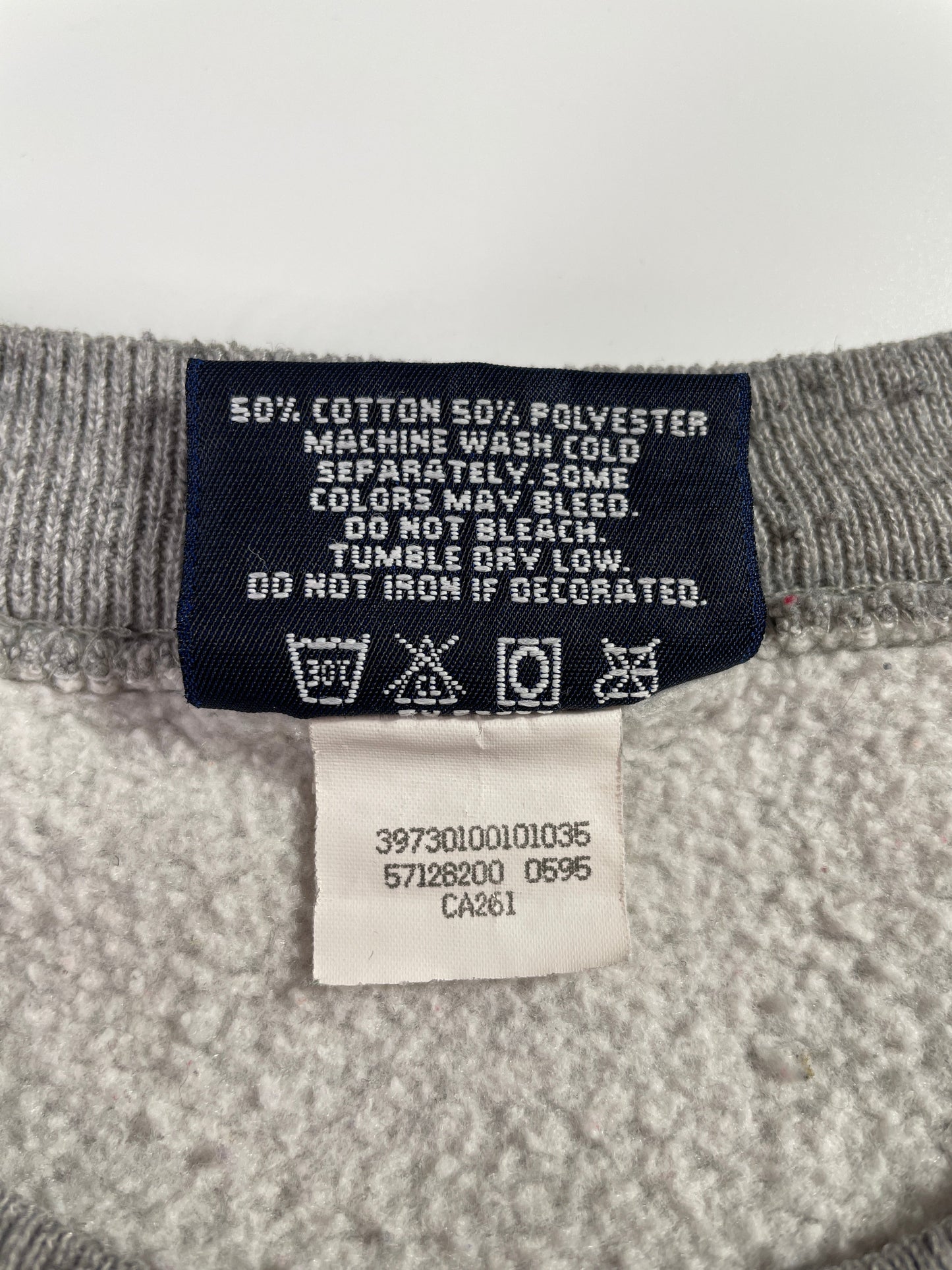 90's GANNON Made in USA Size L Vintage College Sweat-Shirt / G1053S