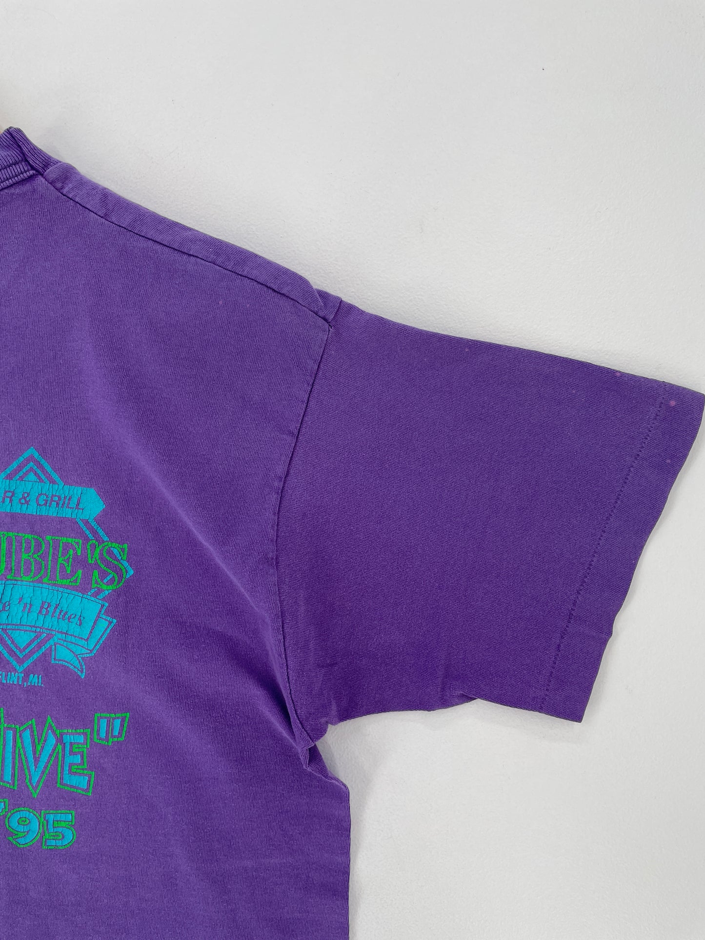 1995 THE FLINTSTONES Made in USA Size L Vintage T-Shirt / E8061T