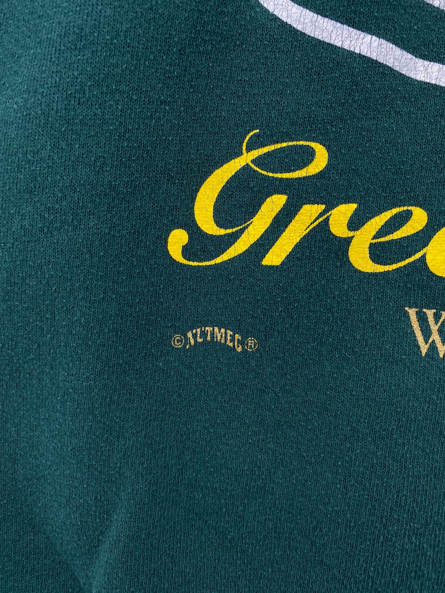 1995 GREEN BAY PACKERS Size L Vintage NFL Sweat - Shirt / F1818S