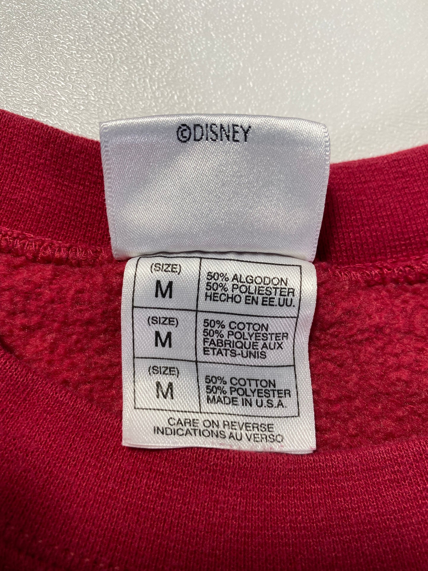 00' DISNEY MICKEY & FRIENDS Made in USA Size M Vintage Sweat-Shirt / F5759S
