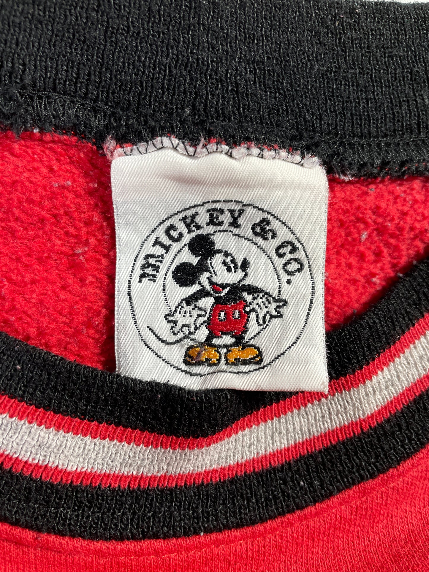 90's DISNEY MICKEY Made in USA Size XL Vintage Sweat-shirt / G4572S