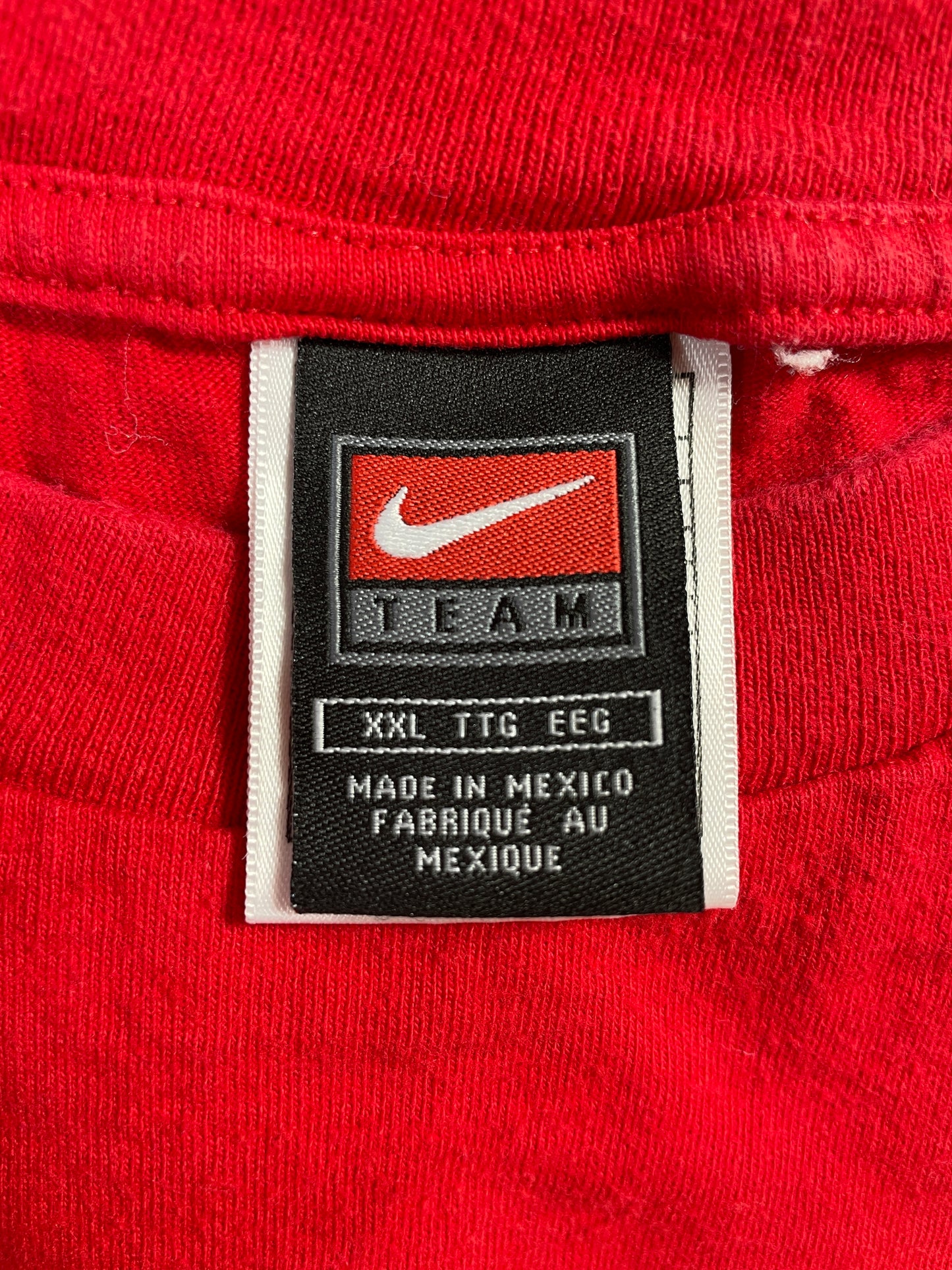 00' NIKE CENTER SWOOSH Size XXL Vintage Long Sleeve T-shirt / E9935T