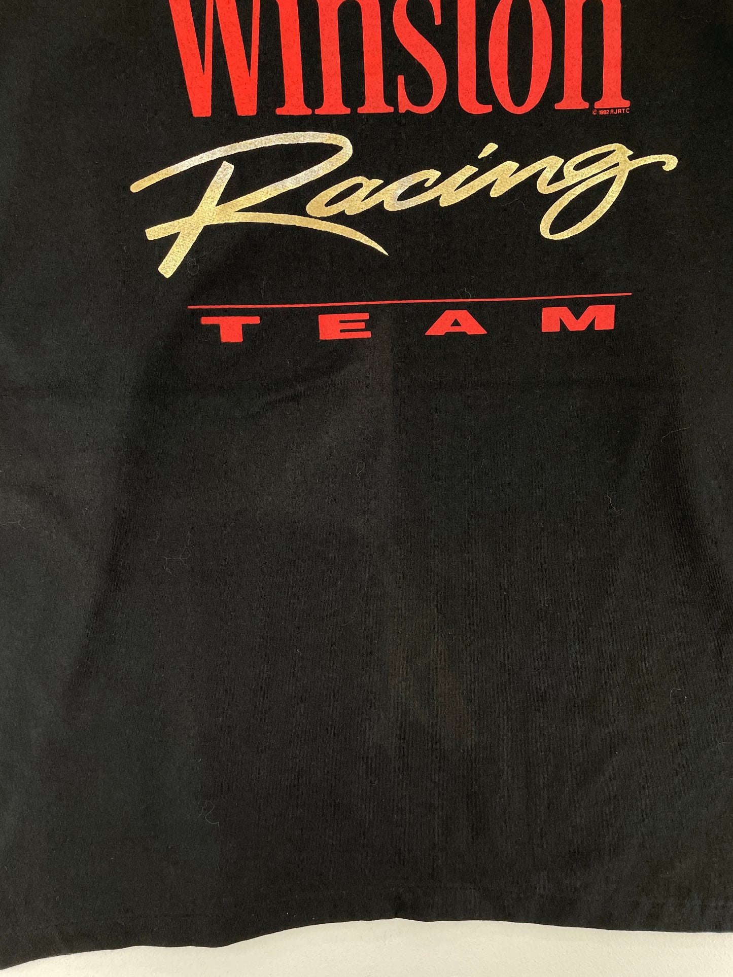 1992 WINSTON RACING Made in USA Size XL Vintage T-shirt / E7378T