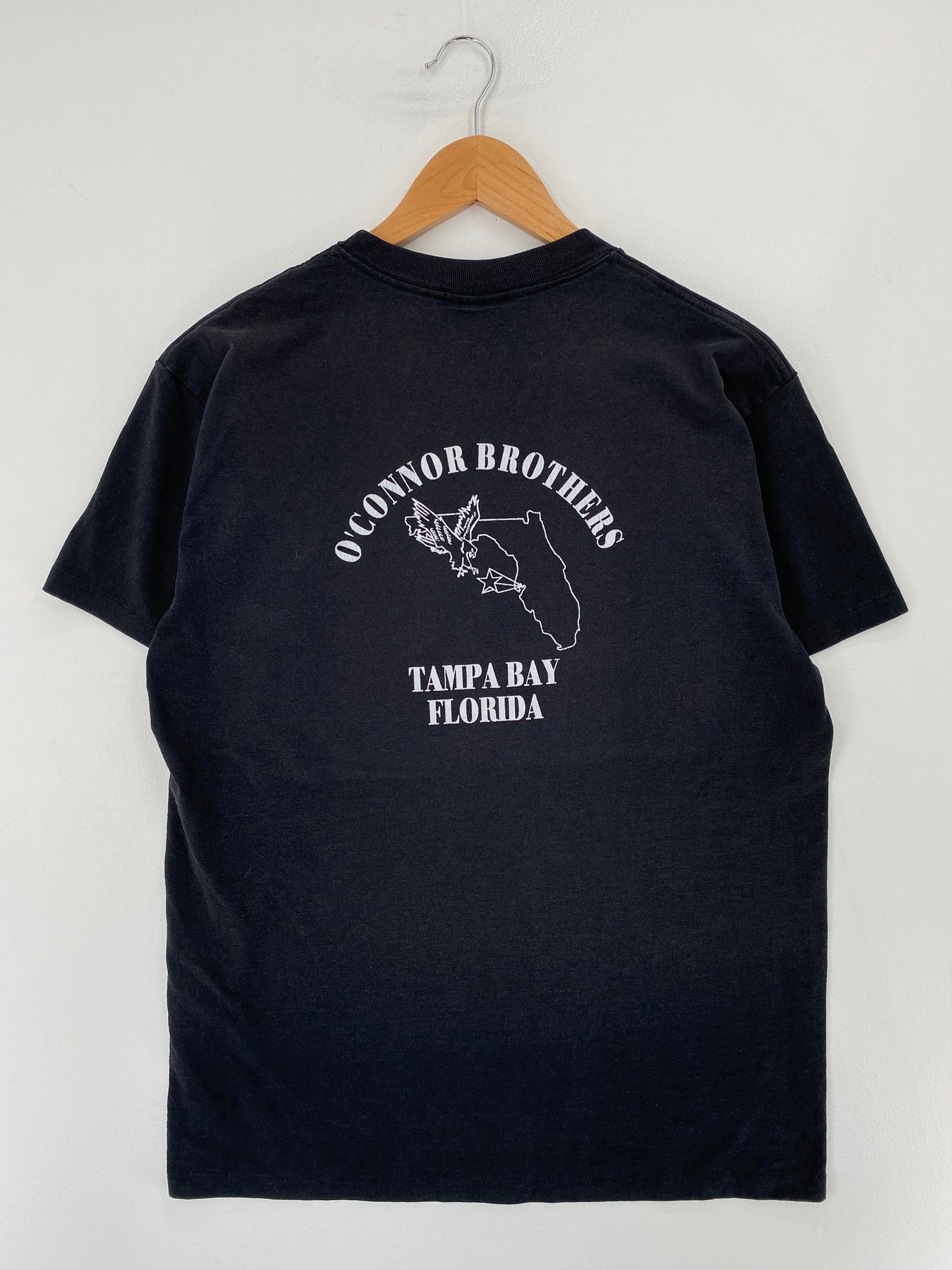 1990 HARLEY DAVIDSON Made in USA Size L Vintage T-Shirt / E8559T