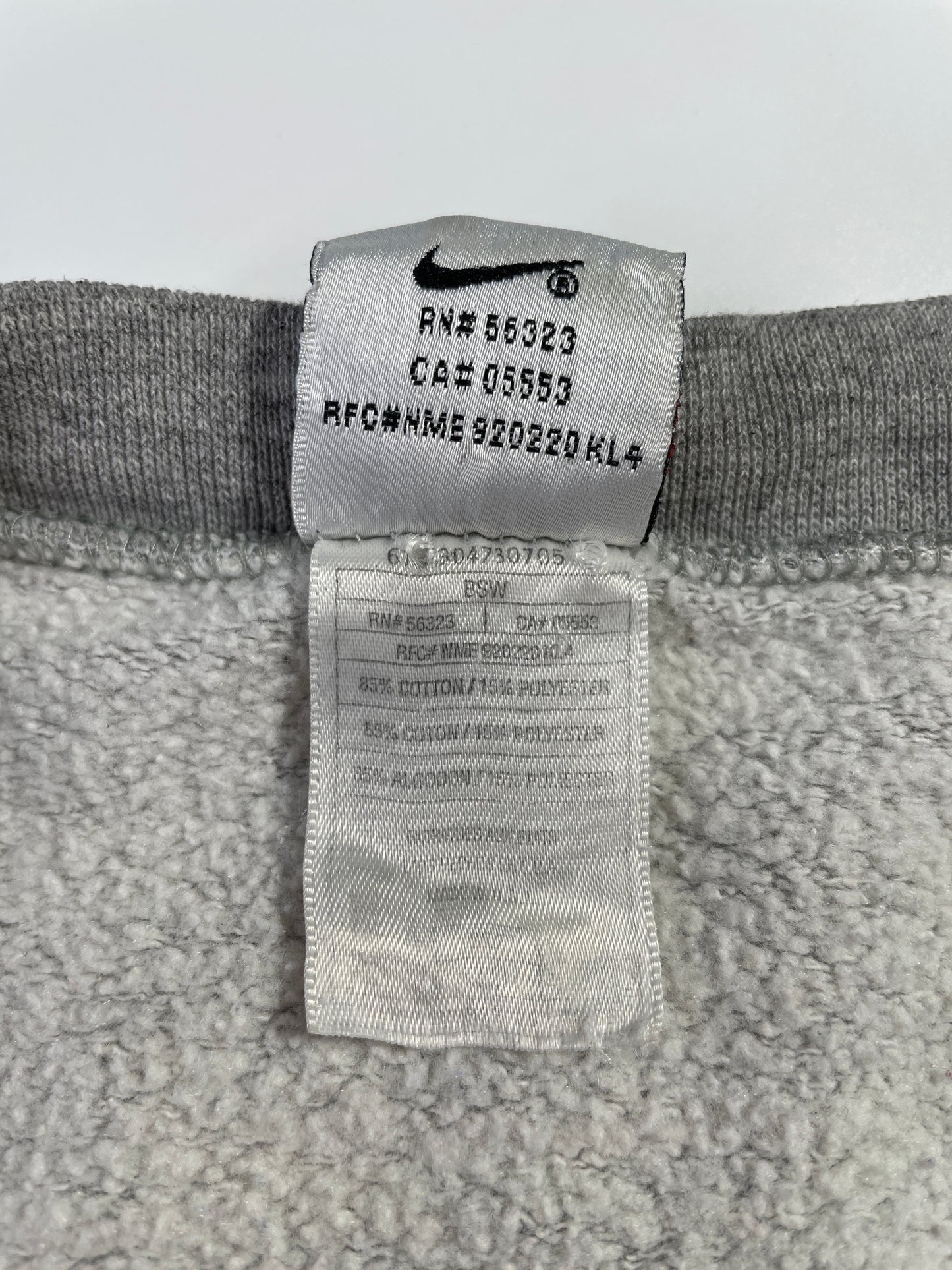 90's NIKE Made in USA Size XL Vintage Sweat-shirt / G5597S
