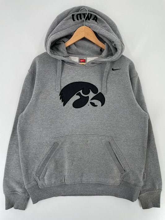 00' NIKE x IOWA STATE Size S Vintage College Hoodie Sweat Shirt / G759S