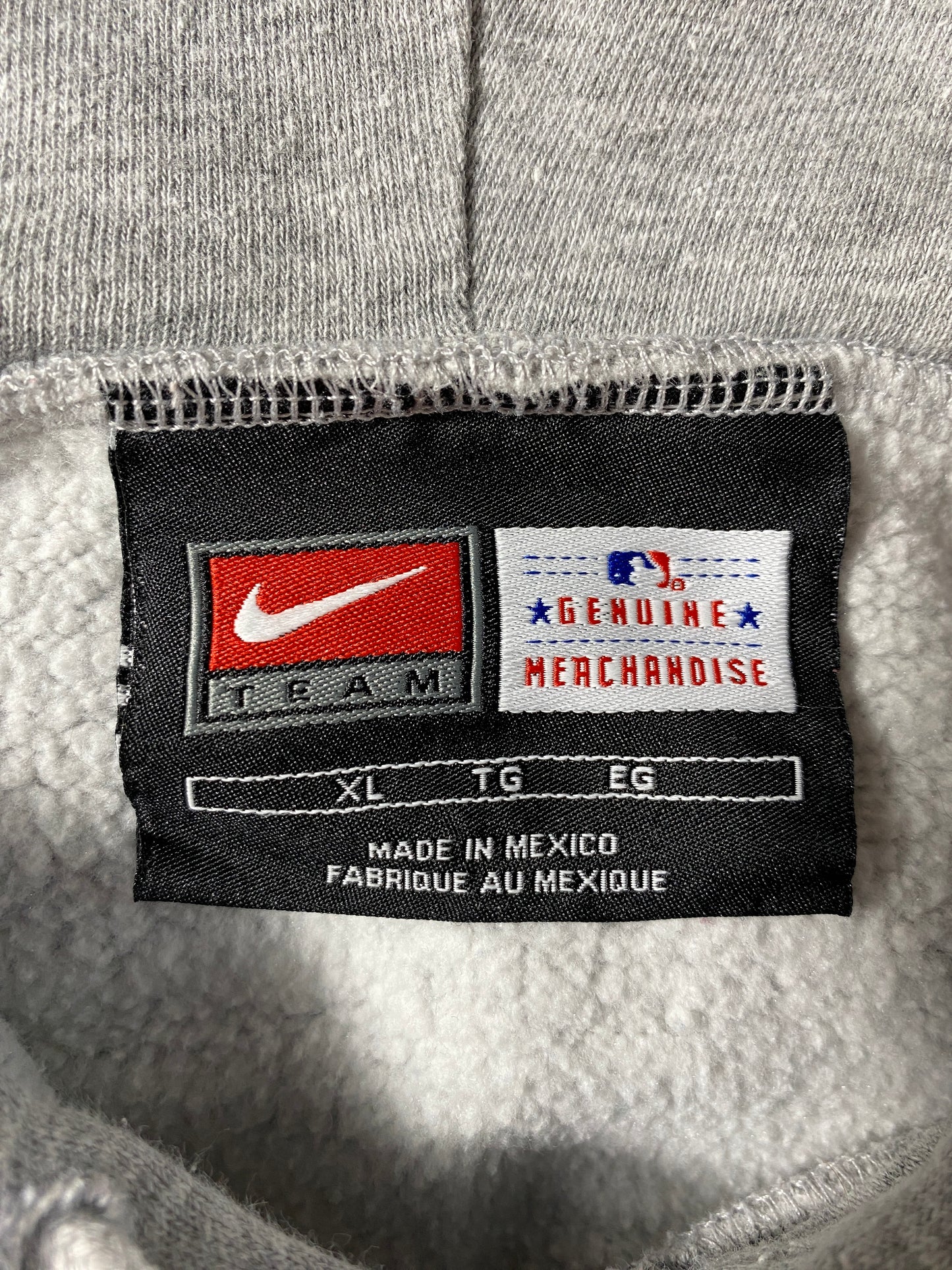 00' NIKE x BALTIMORE ORIOLES Size XL Vintage College Hoodie Sweat Shirt / F236S