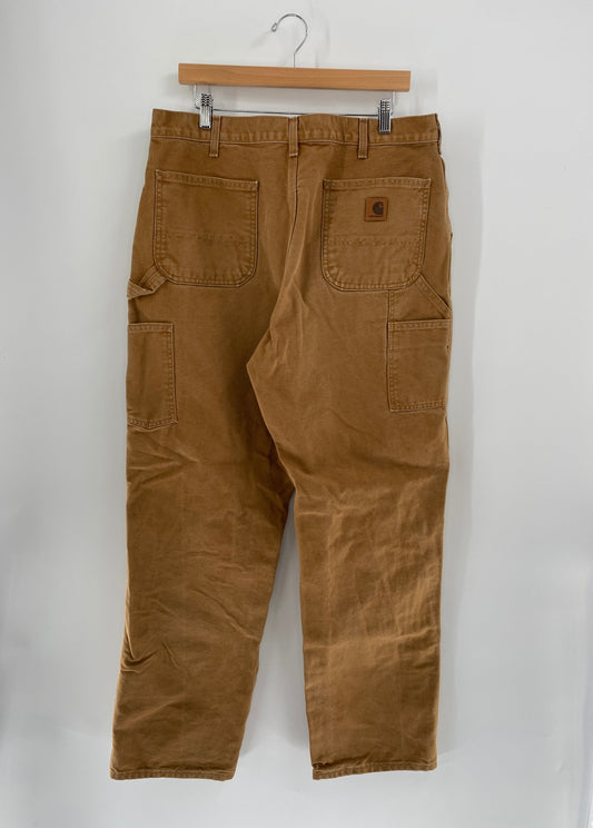 .Vintage CARHARTT Size W35xL32 Duck Pants / F835P