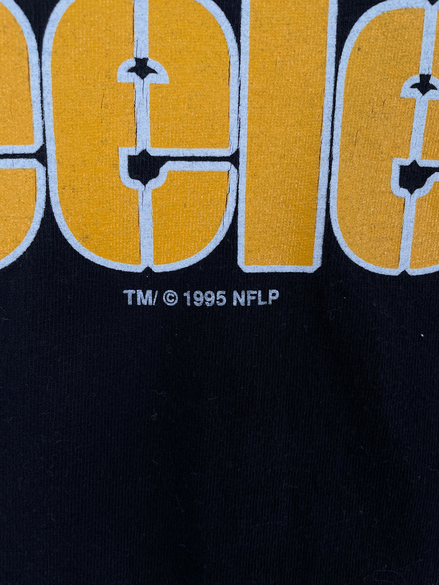 (L) 90's STARTER x PITTSBURGH STEELERS Vintage NFL T-Shirt / A0573T