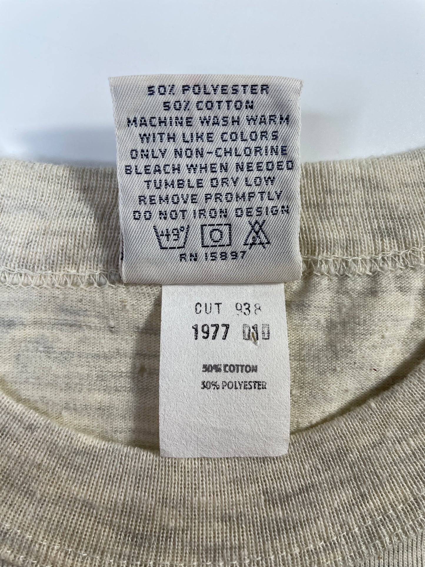 1990 NEW YORK GIANTS Made in USA Size XL Vintage Three quarter NFL T-shirt / E8072T