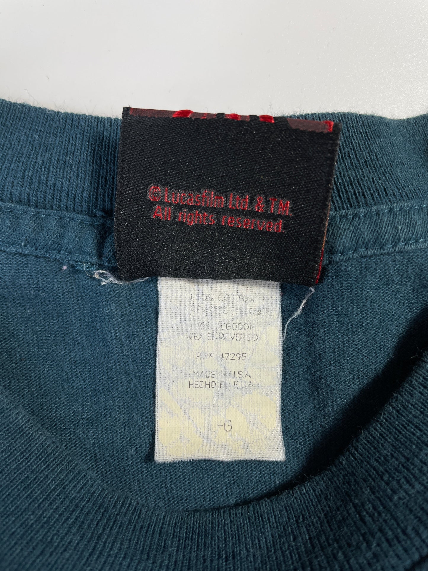 90’s STAR WARS EPISODE I Made in USA Size L Vintage T-Shirt / F436T