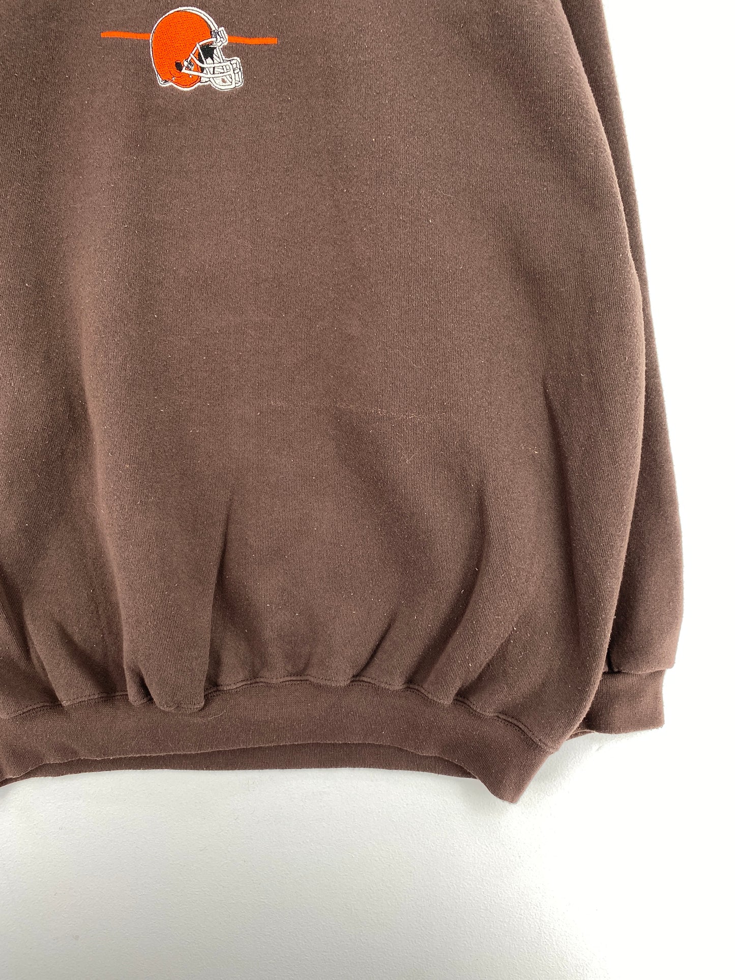 00’ CLEVELAND BROWNS Size XXL NFL Sweat-shirt / E9303S