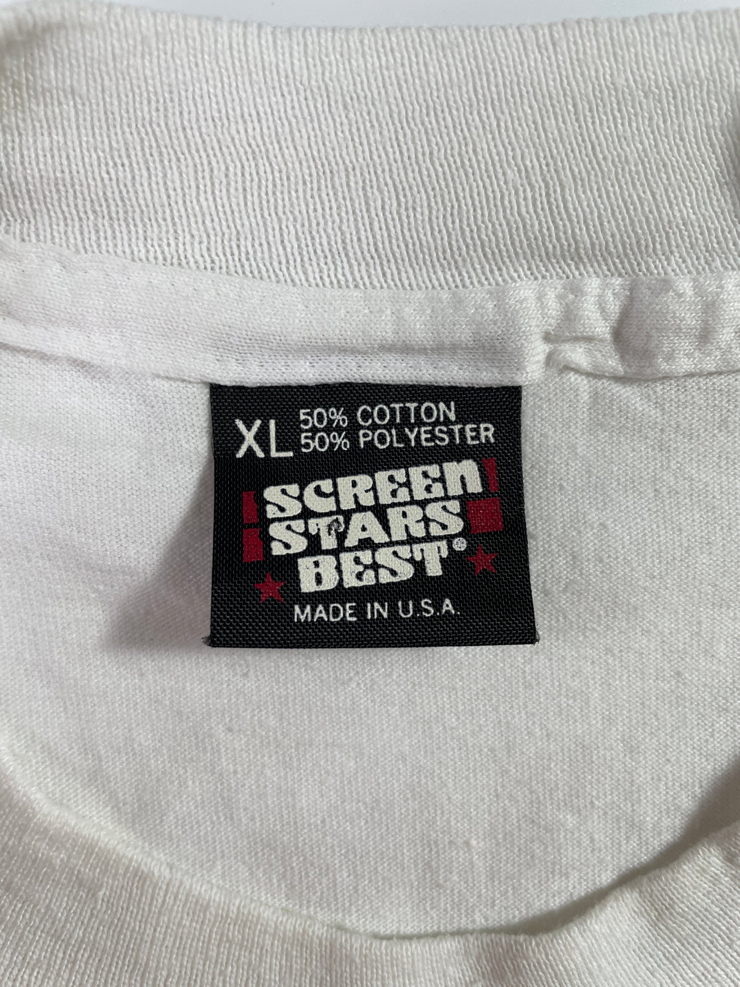 1989 LOS ANGELES RAIDERS Made in USA Size XL Vintage T-shirt / F553T