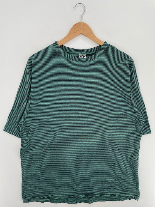 .90's RUSH Made in USA Size L Vintage T-shirt / F468T