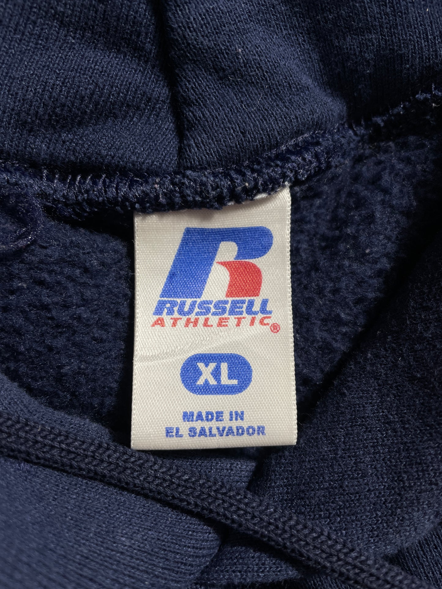 Vintage RUSSELL x SYRACUSE Size XL Vintage College Hoodie Sweat-shirt / E7699S