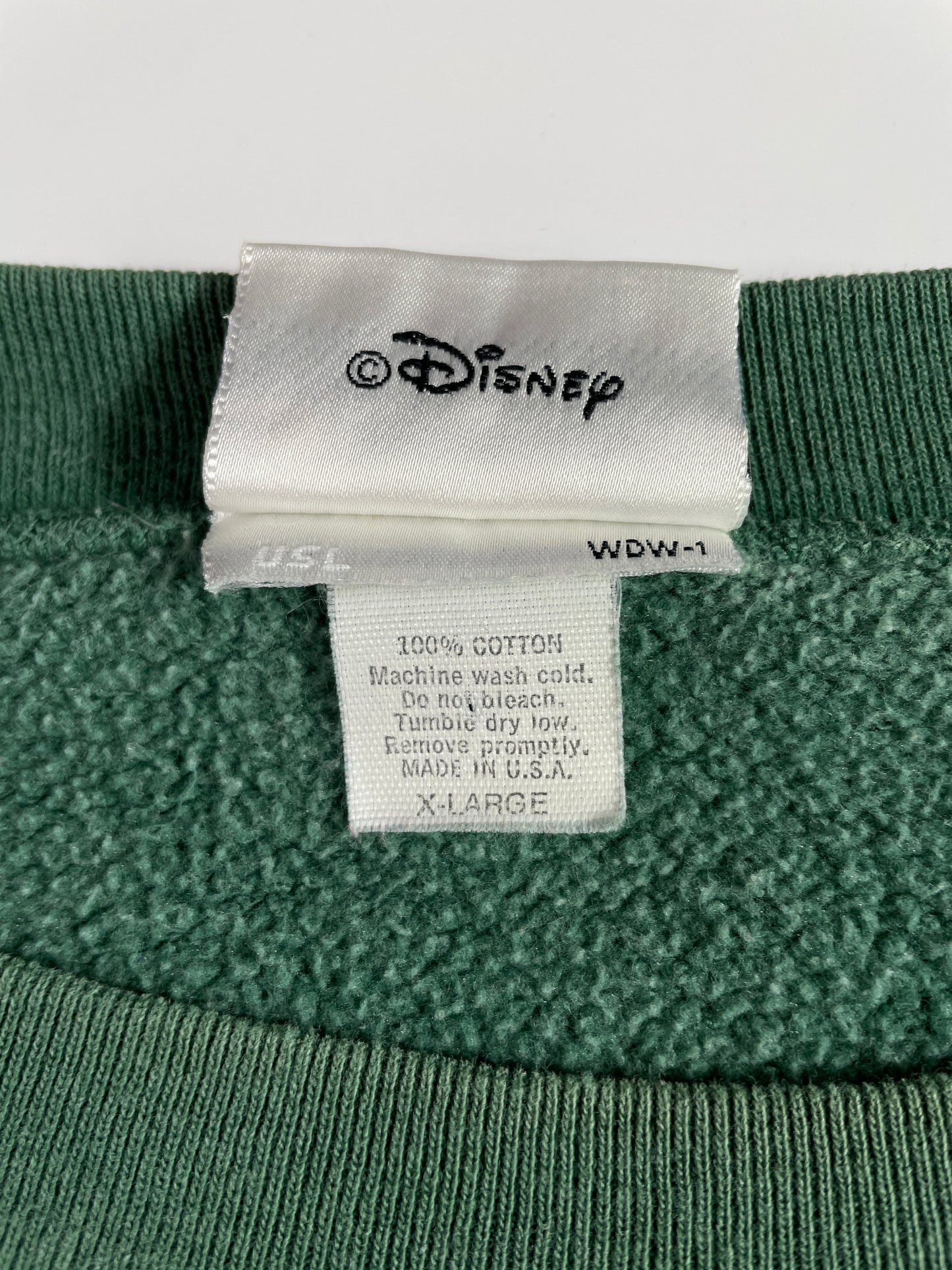 90’s DISNEY MICKEY Made in USA Size XL Vintage Sweat-Shirt / F693S