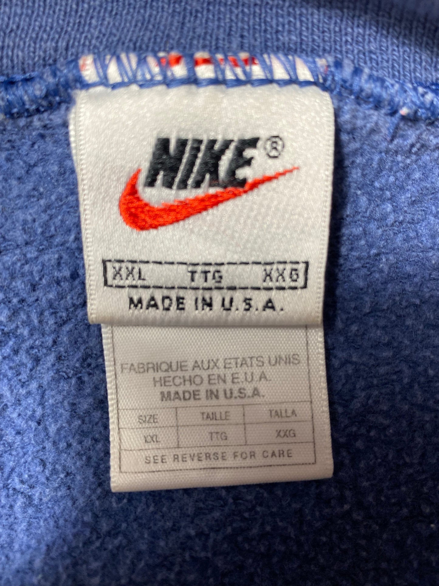 90’s NIKE MINI SWOOSH Made in USA Size XXL Vintage Sweat-Shirt / G7108S