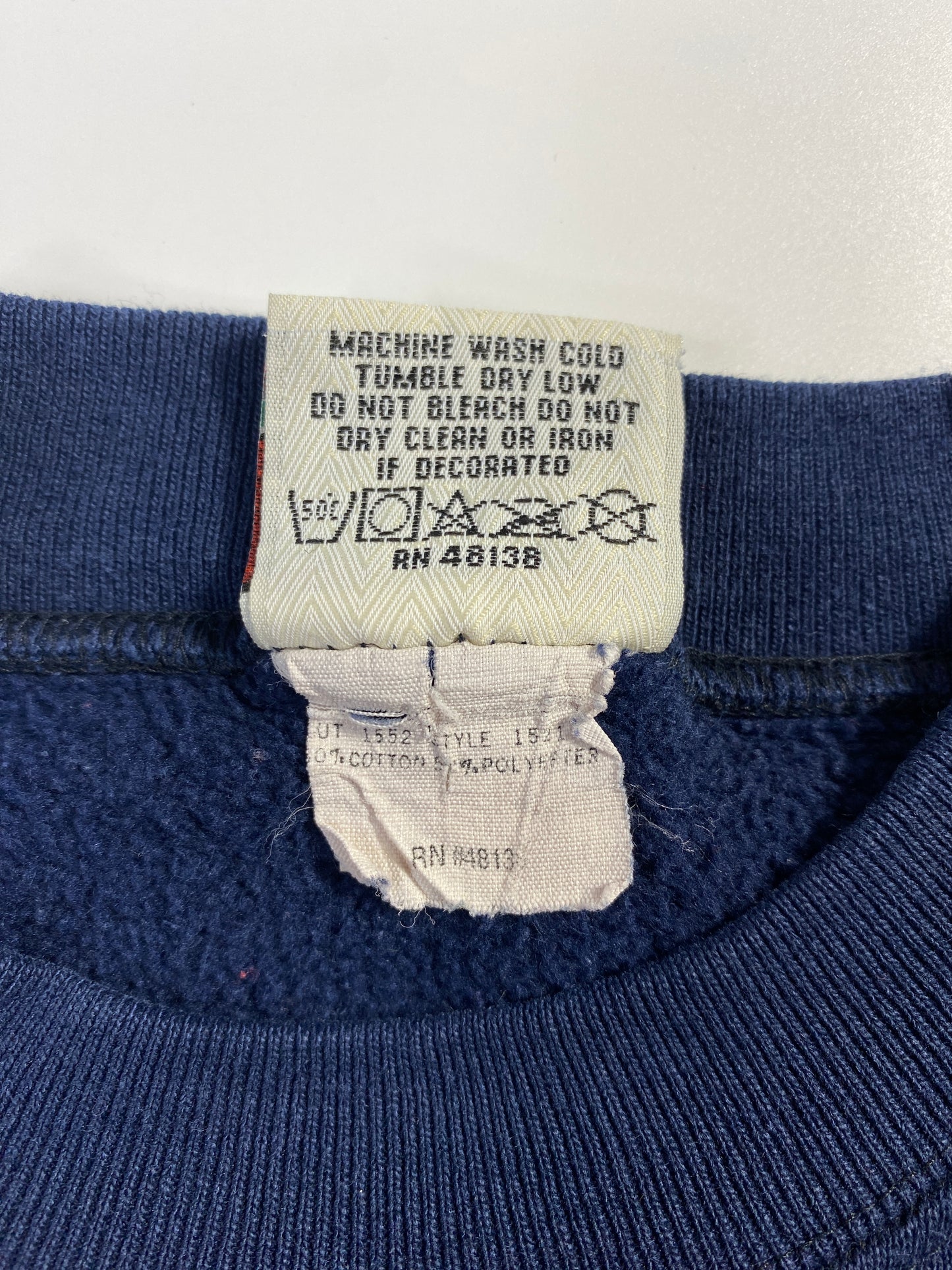 90’s NOTRE DAME FOOTBALL Made in USA Size L Vintage College Sweat-shirt / E8727S