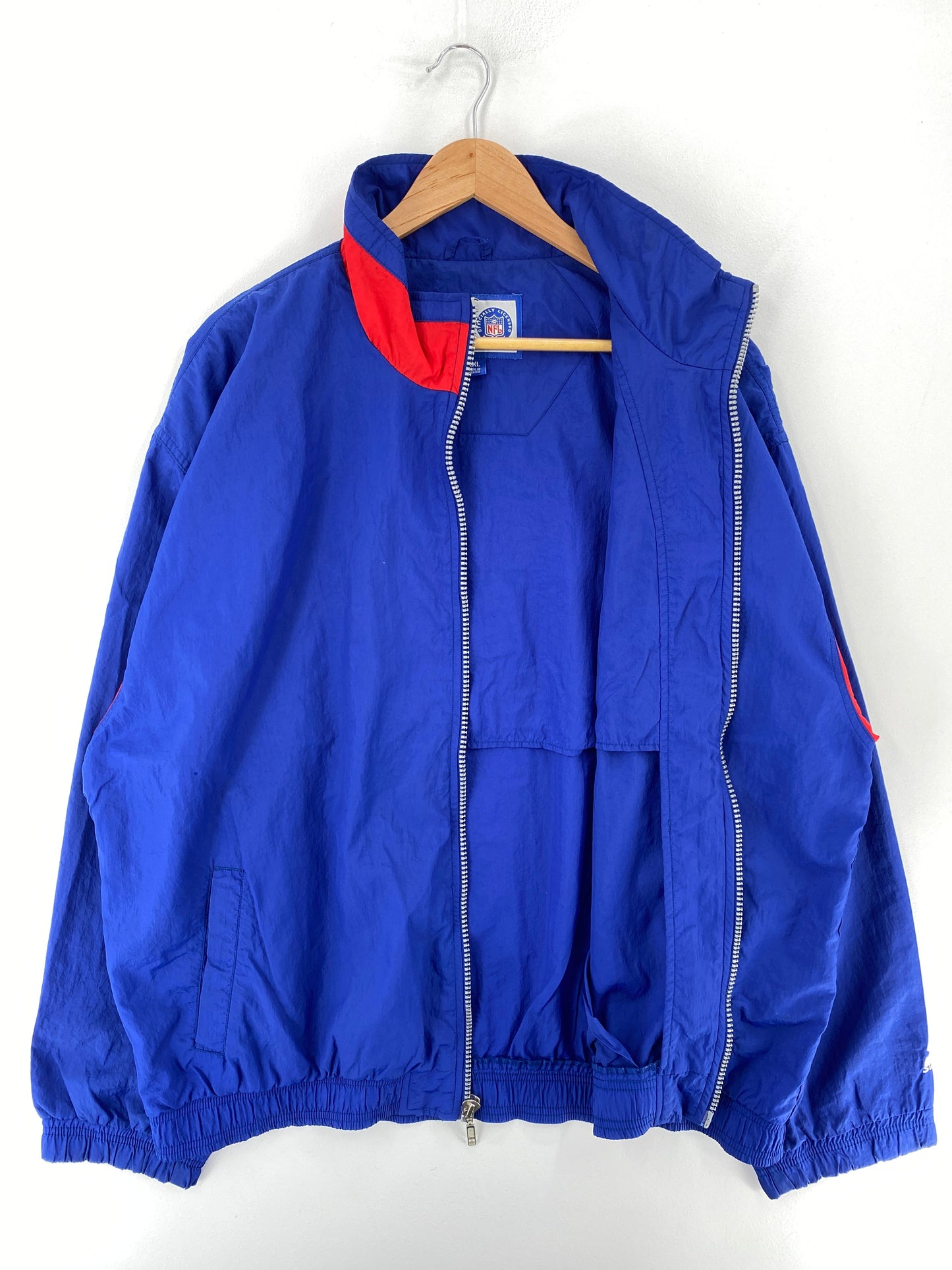 90’s STARTER x NEW YORK GIANTS Size XXL NFL Nylon Jacket / F2235N