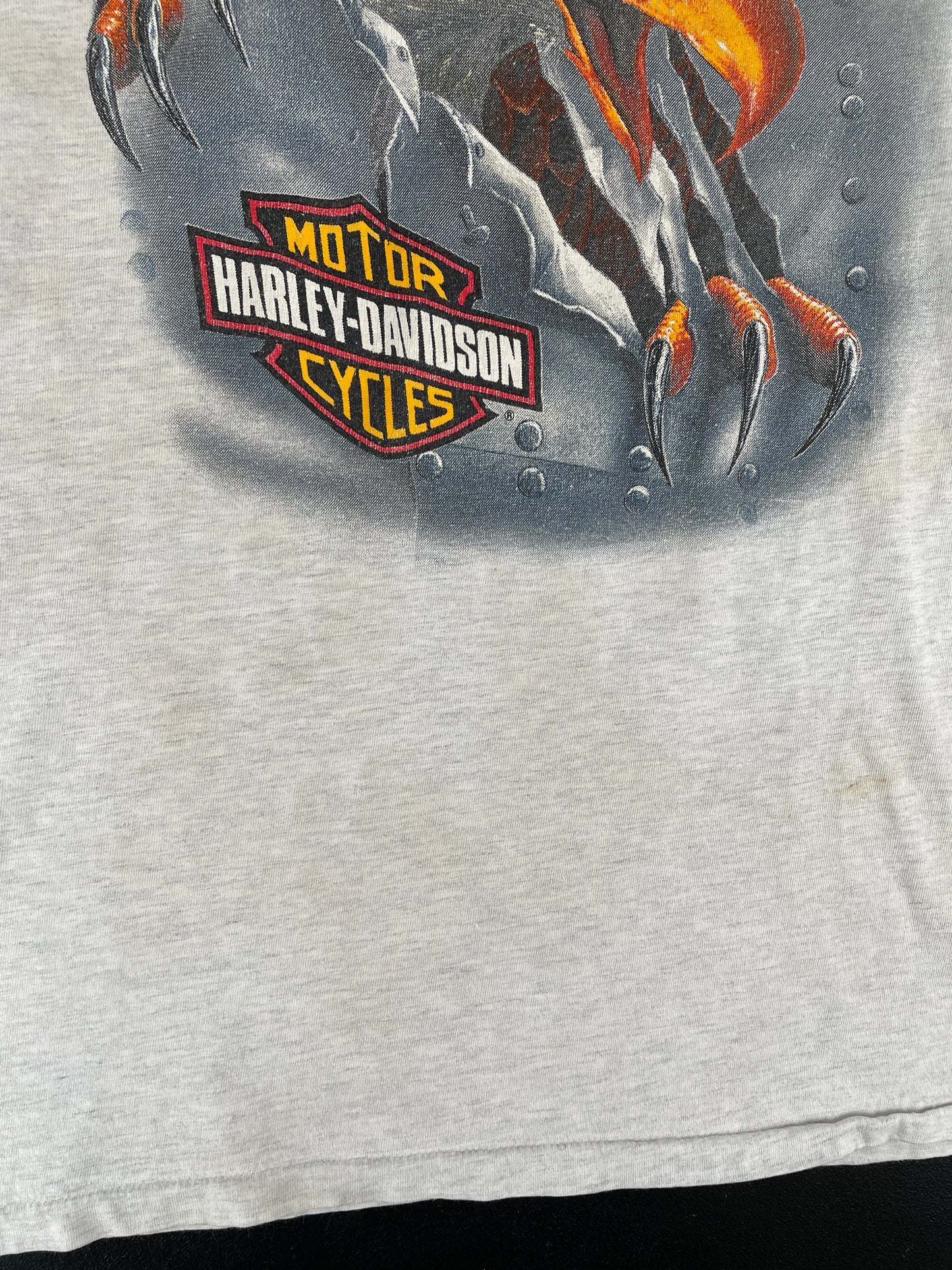 1995 HARLEY DAVIDSON Made in USA Size XL Vintage T-shirt / F4319T