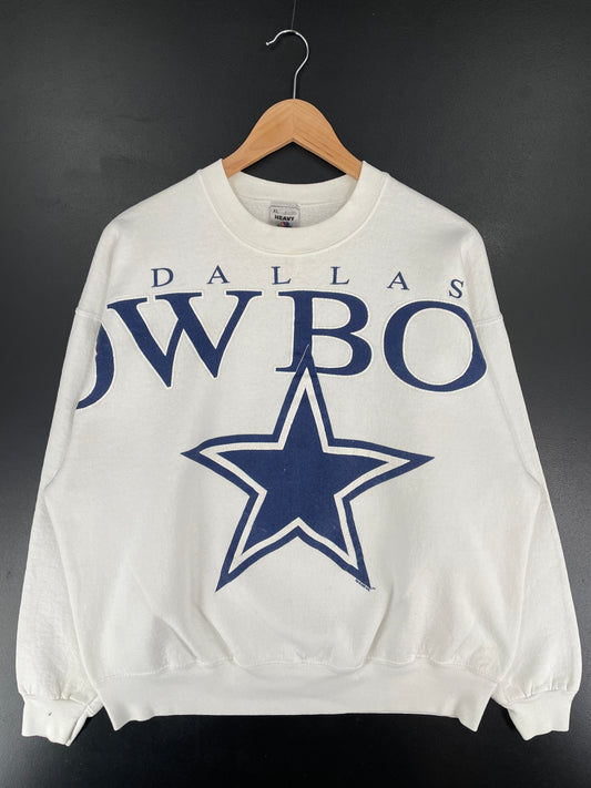 1992 DALLAS COWBOYS Made in USA Size XL Vintage NFL Sweat-Shirt / E7310S