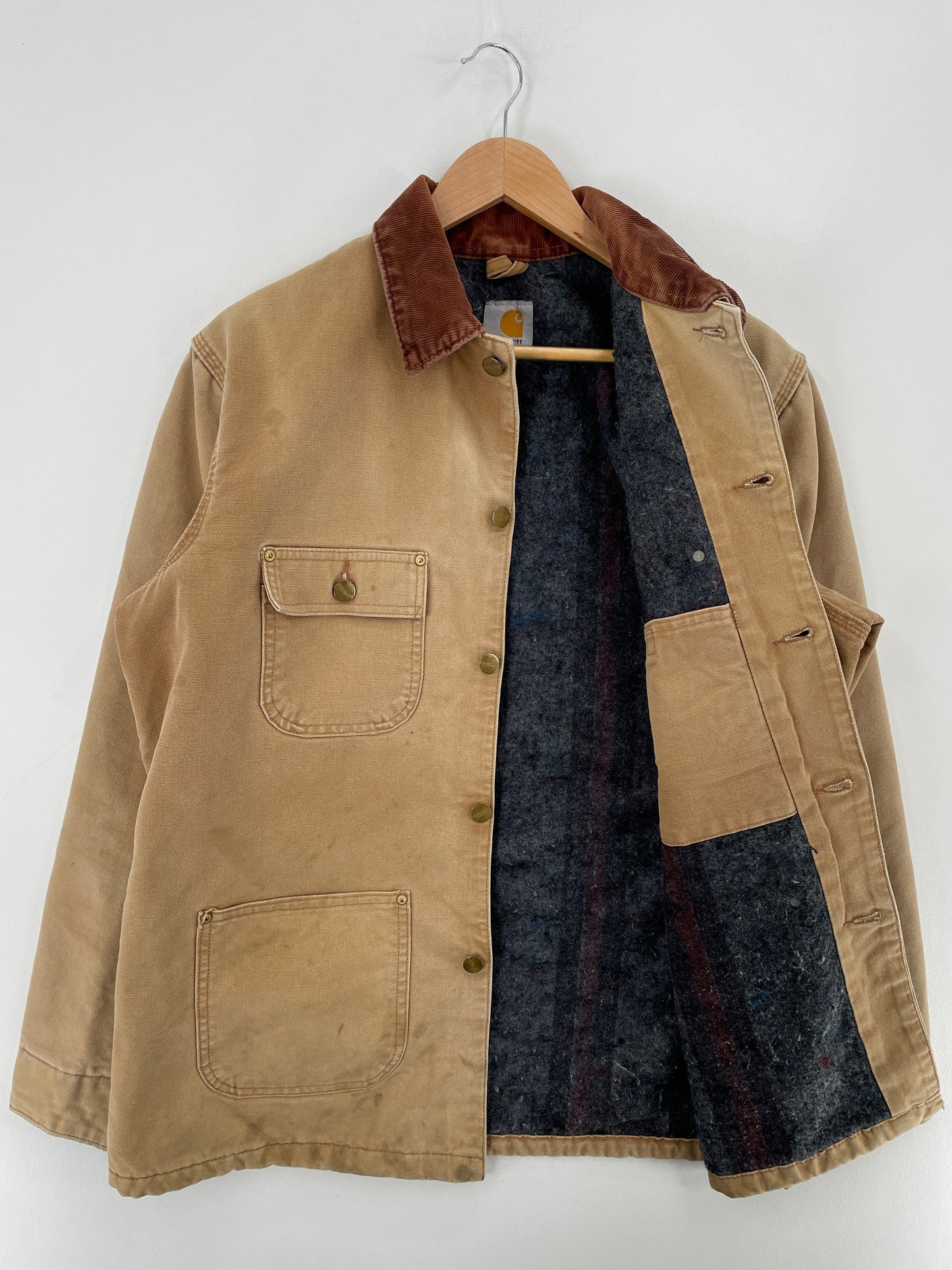 .Vintage CARHARTT Size M Duck Jacket / G56J