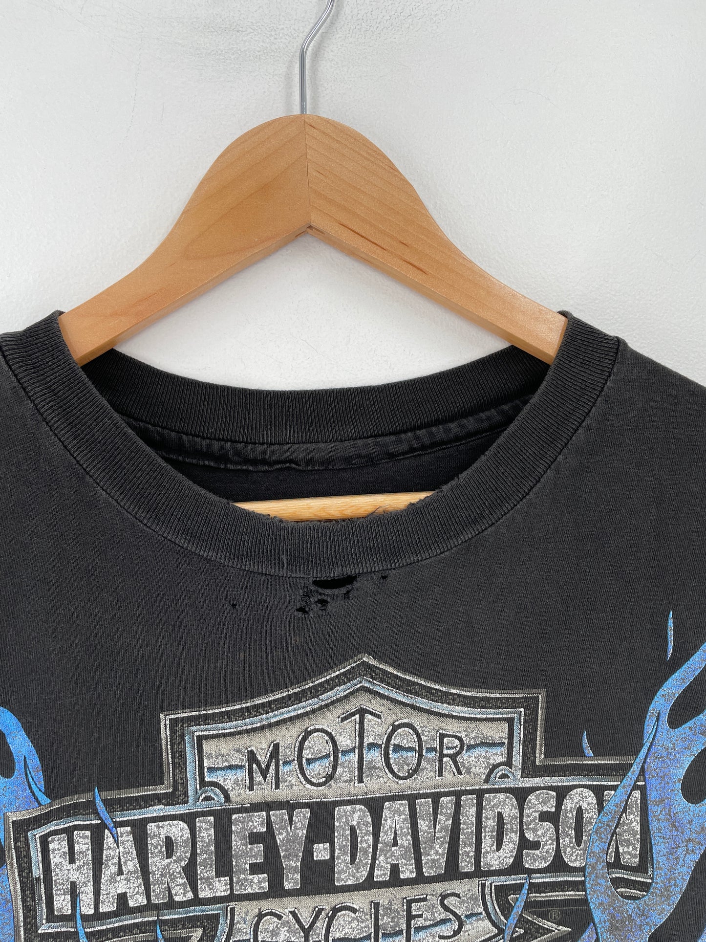 1993 HARLEY DAVIDSON Size Approx.XL Vintage T-shirt / E6789T