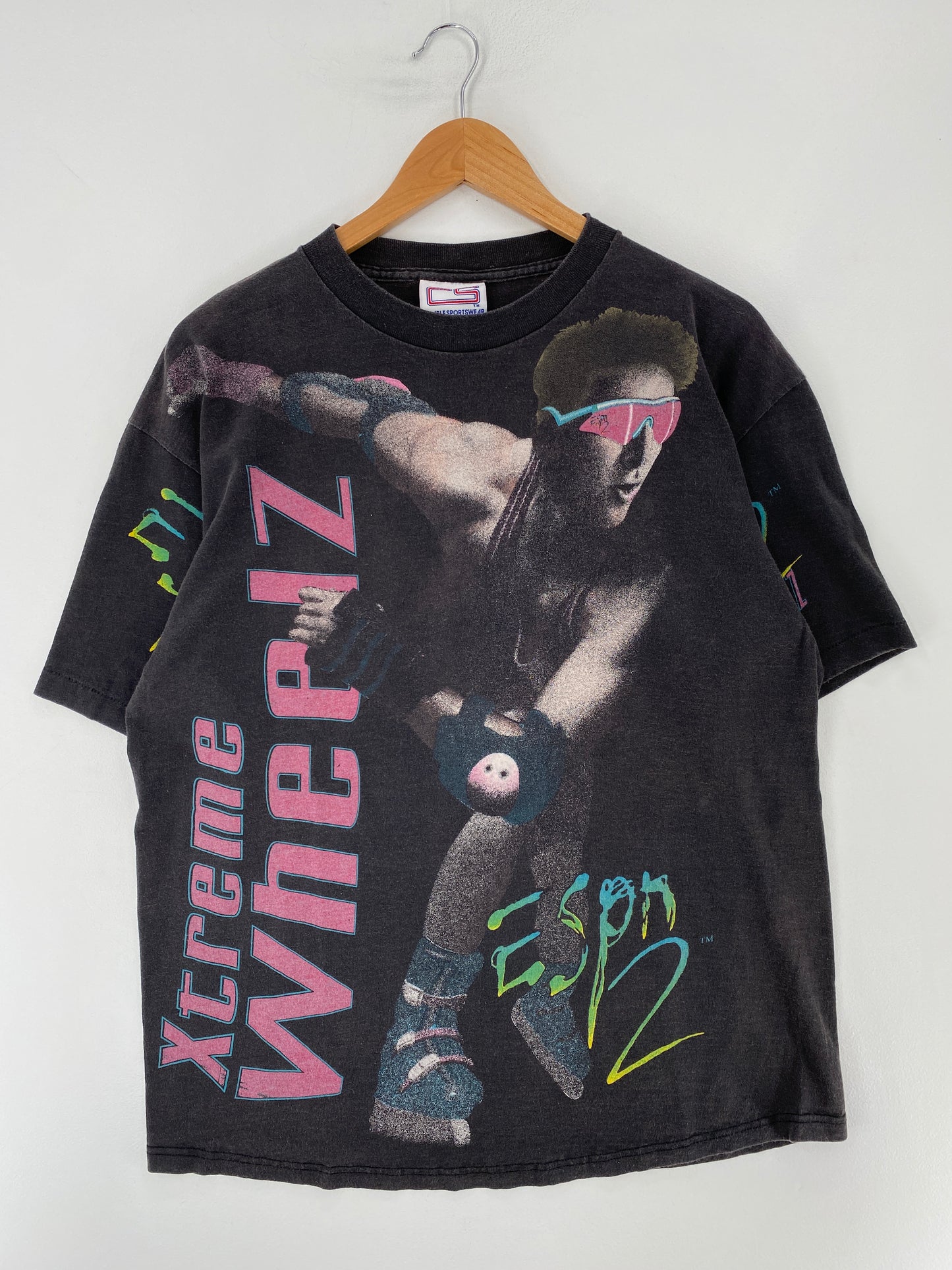 90’s XTREAME WHEELZ Made in USA Size L Vintage T-Shirt / E8742T