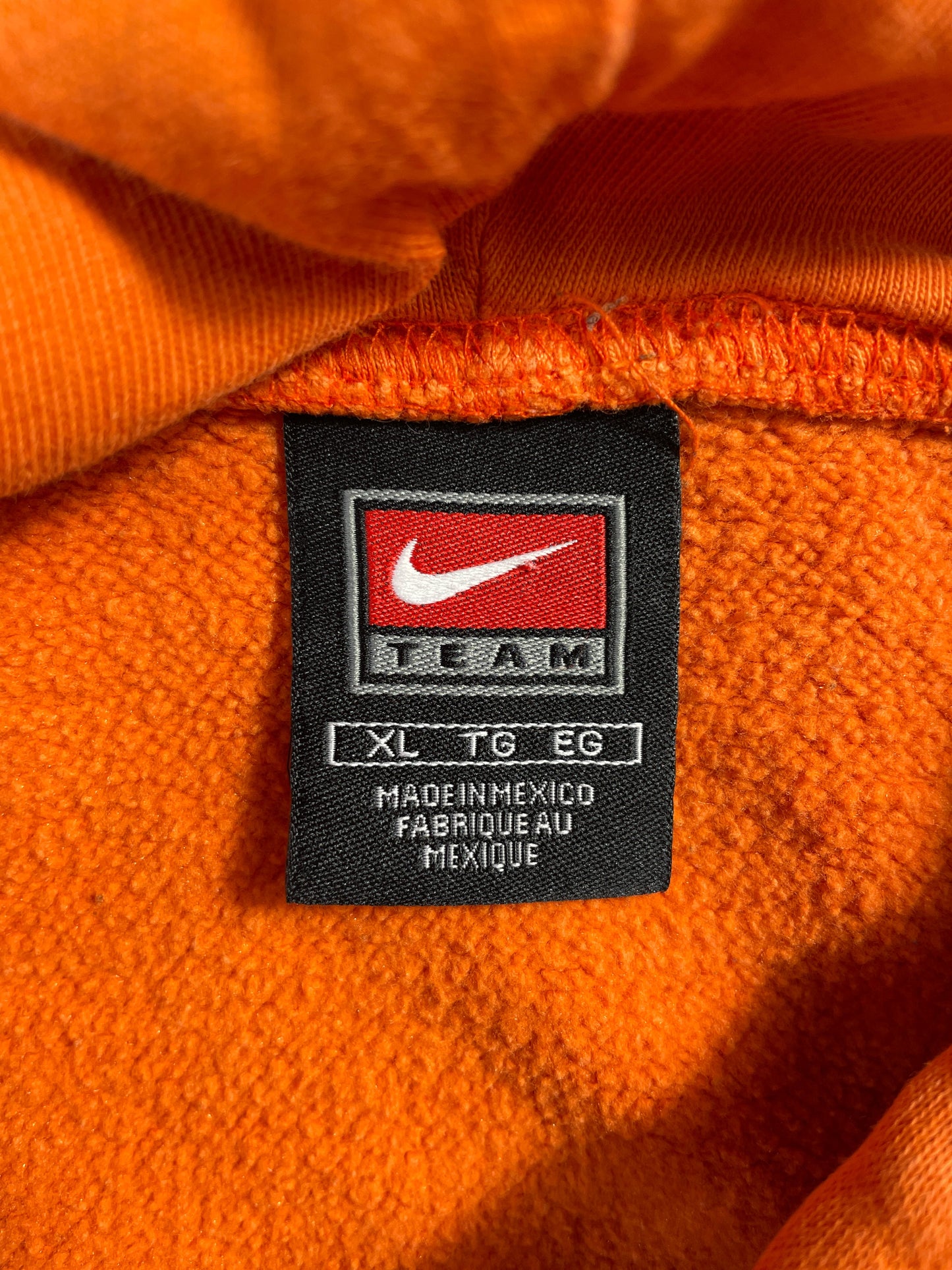 00' NIKE x OKLAHOMA STATE Size XL Vintage College Hoodie Sweat shirt / F4365S