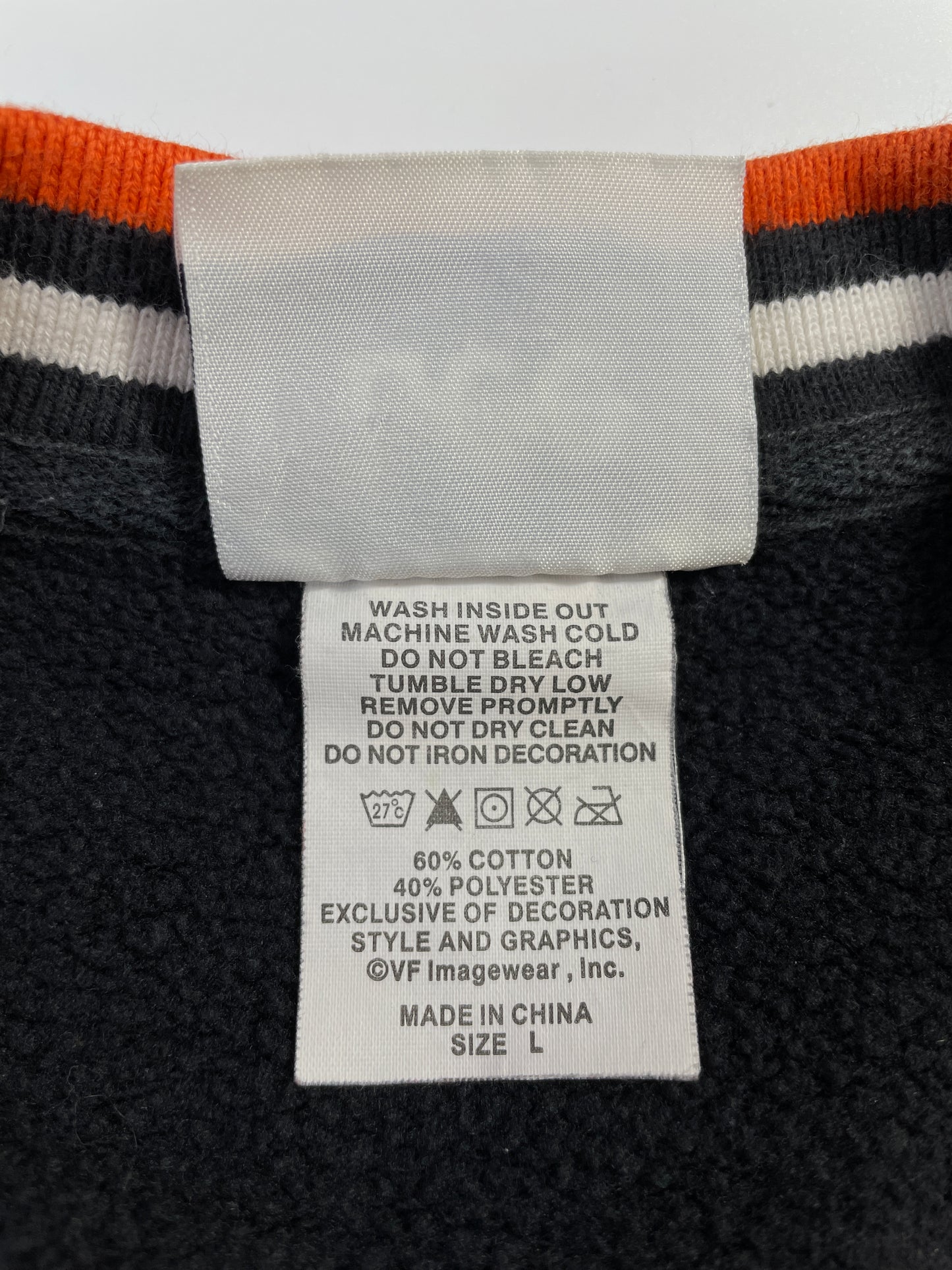 00' NEW YORK METS Size L Vintage MLB Sweat-Shirt / F451S
