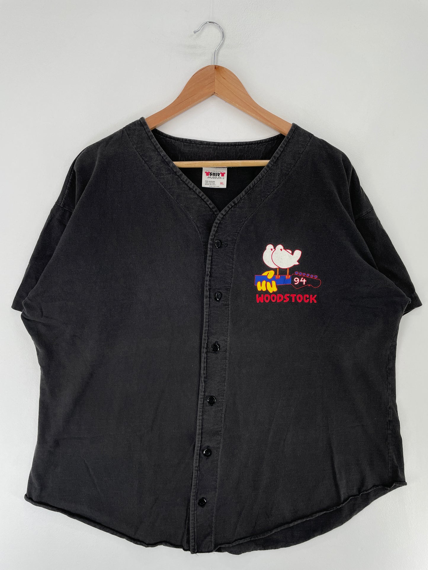 90’s WOODSTOCK Made in USA Size XL Vintage Music T-Shirt / E7979T