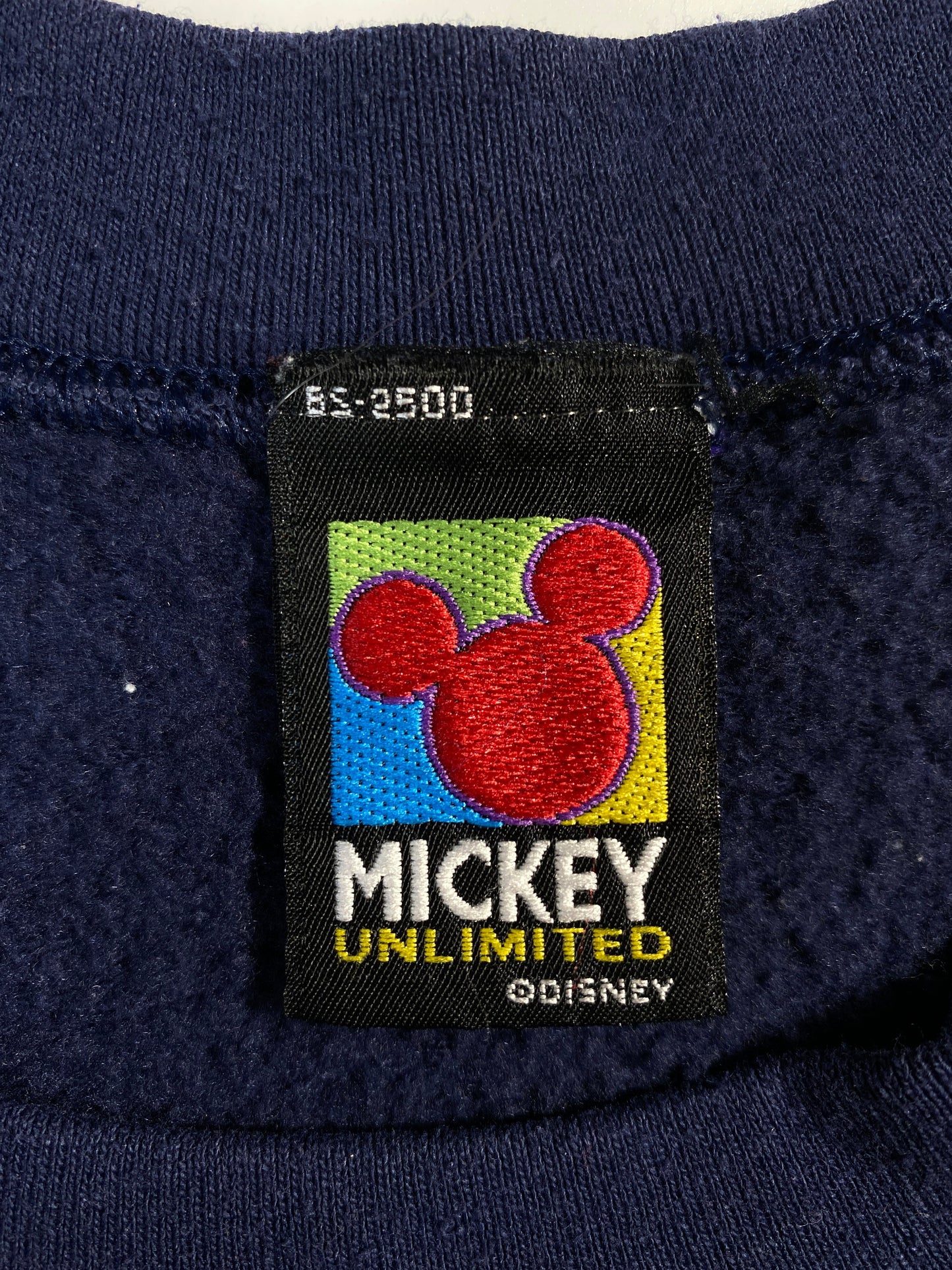 90’s DISNEY MICKEY Size Approx.XL Sweat-shirt / E7663S