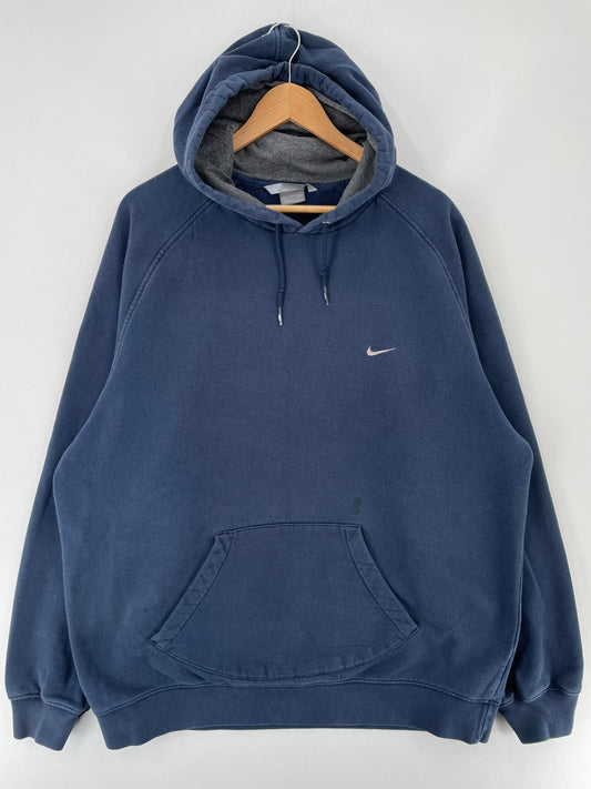 00’ NIKE MINI SWOOSH Size XXL Hoodie Sweat-Shirt / F7776S