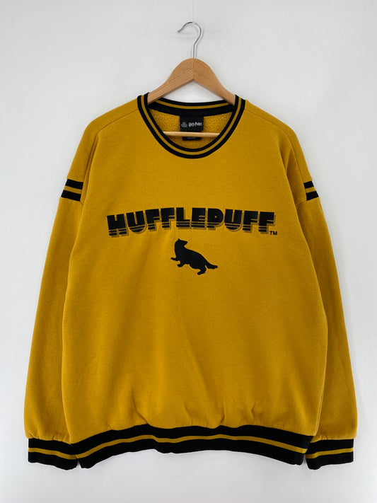 .Vintage Harry Potter HUFFLEPUFF Size XL Sweat-Shirt / E7228S