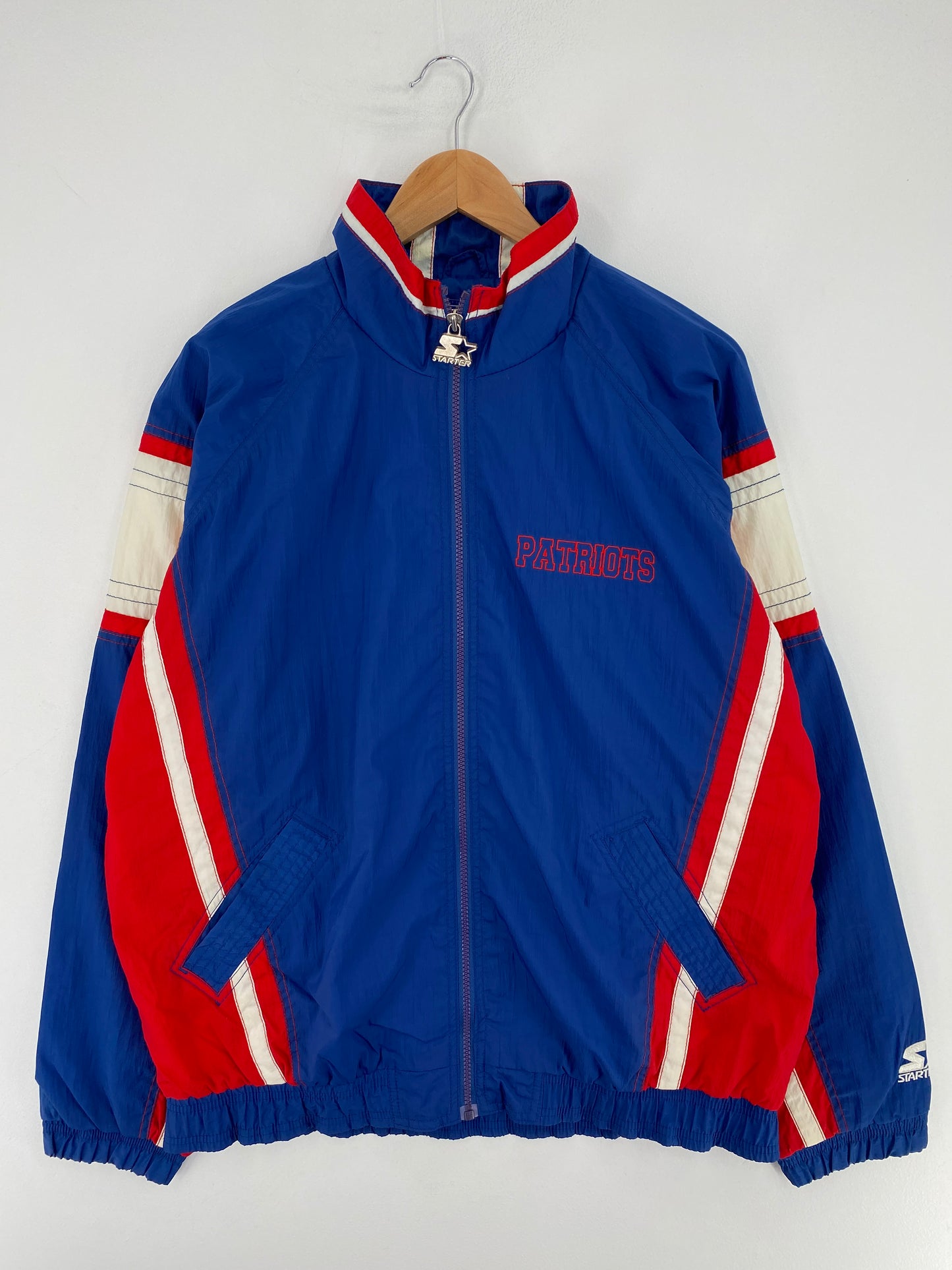 90’s STARTER X PATRIOTS Size L Vintage NFL Nylon Jacket / E9055N