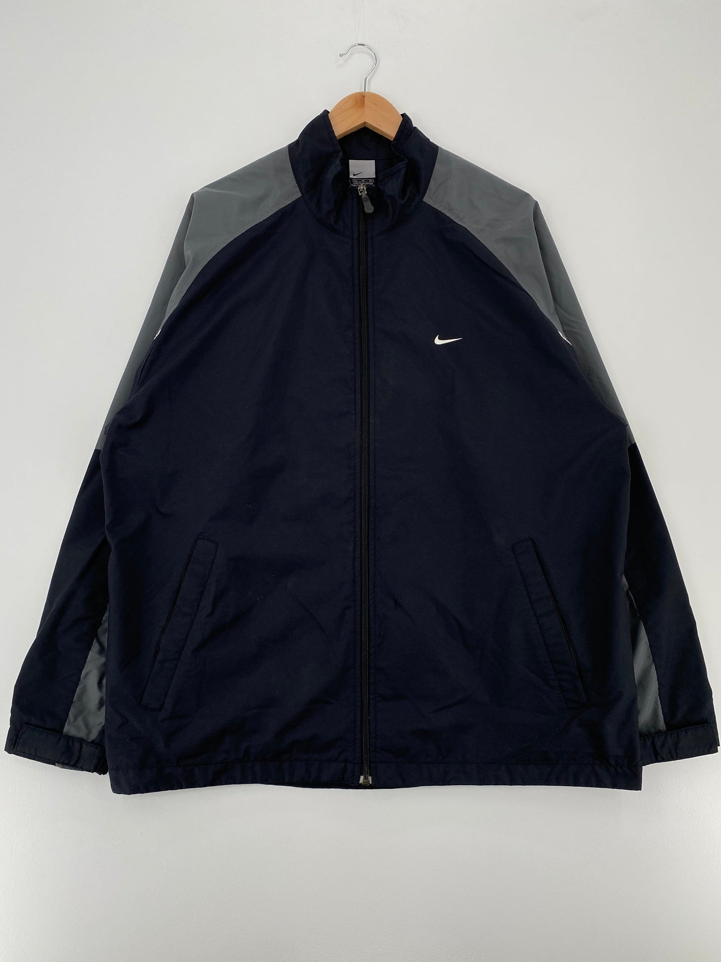 00' NIKE MINI SWOOSH Size XL Vintage Nylon Jacket / F1593N
