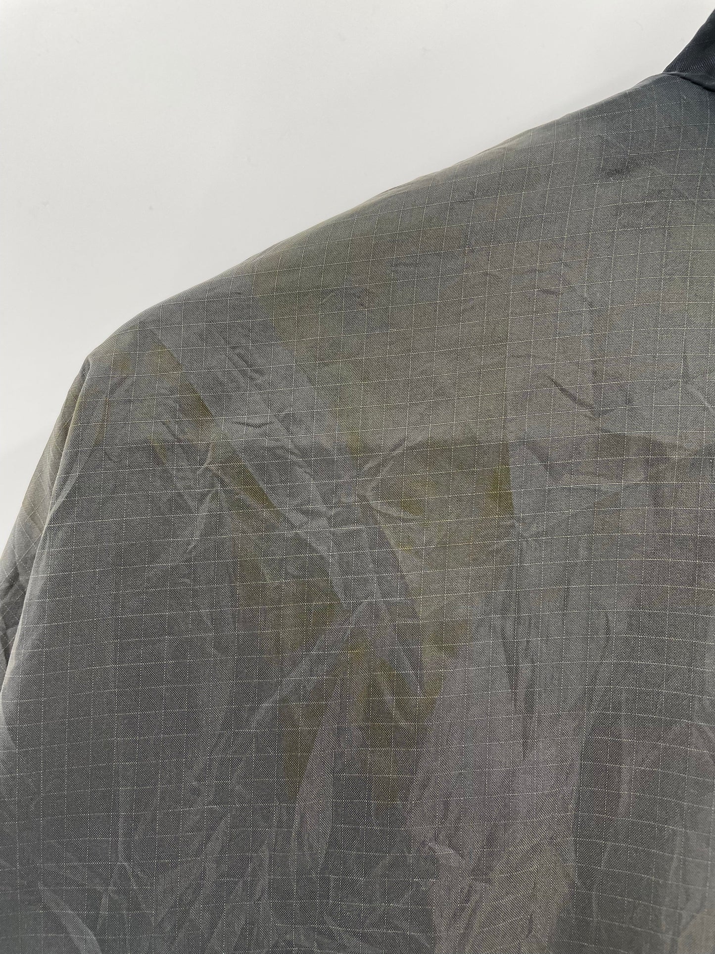 90's NIKE SILVER TAG Size L Vintage Zip-up Nylon Jacket / G3216N