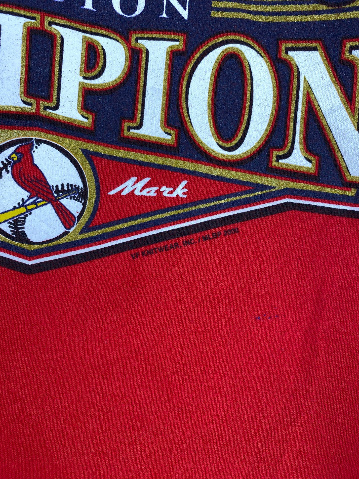 (XL) 2000 ST. LOUIS CARDINALS MLB Sweat-Shirt / A0666S