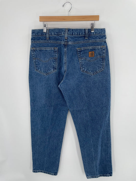 Vintage CARHARTT Size W35xL29 Denim Pants / E7022P