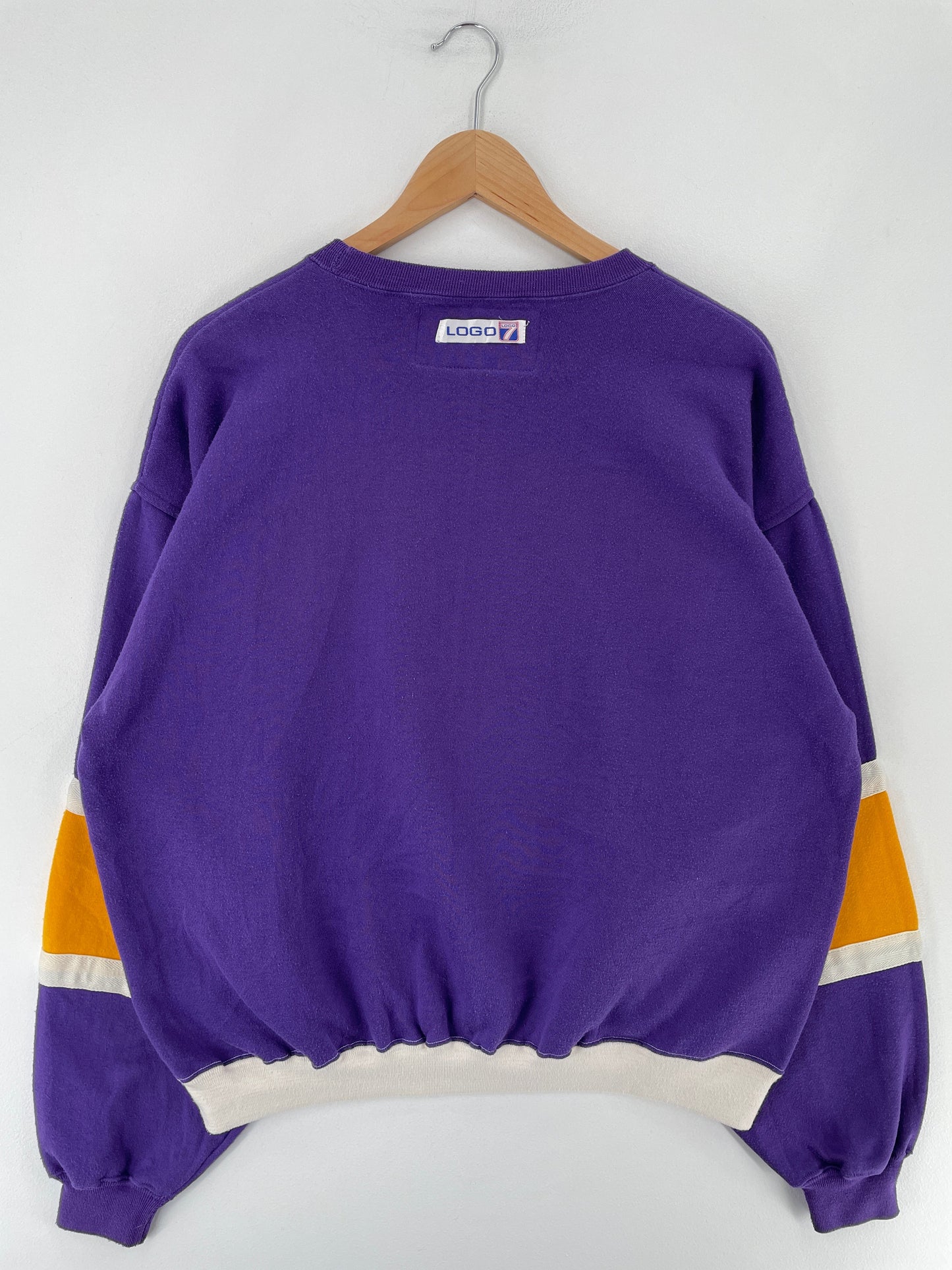 1990 MINNESOTA VIKINGS Size L Vintage NFL Sweat-Shirt / F4203S