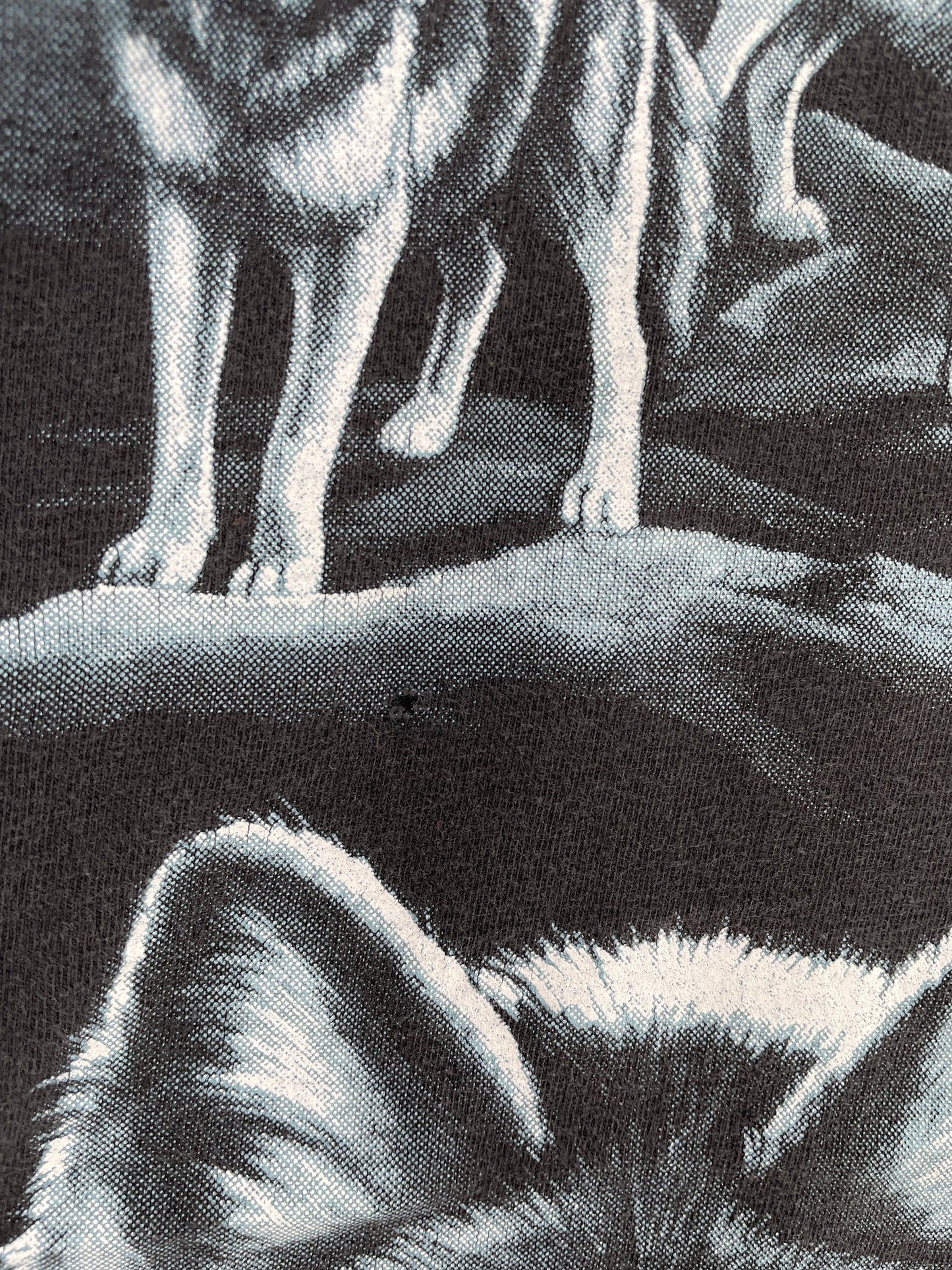 90's WOLF Made in USA Size L Vintage Animal T-shirt / G2625T