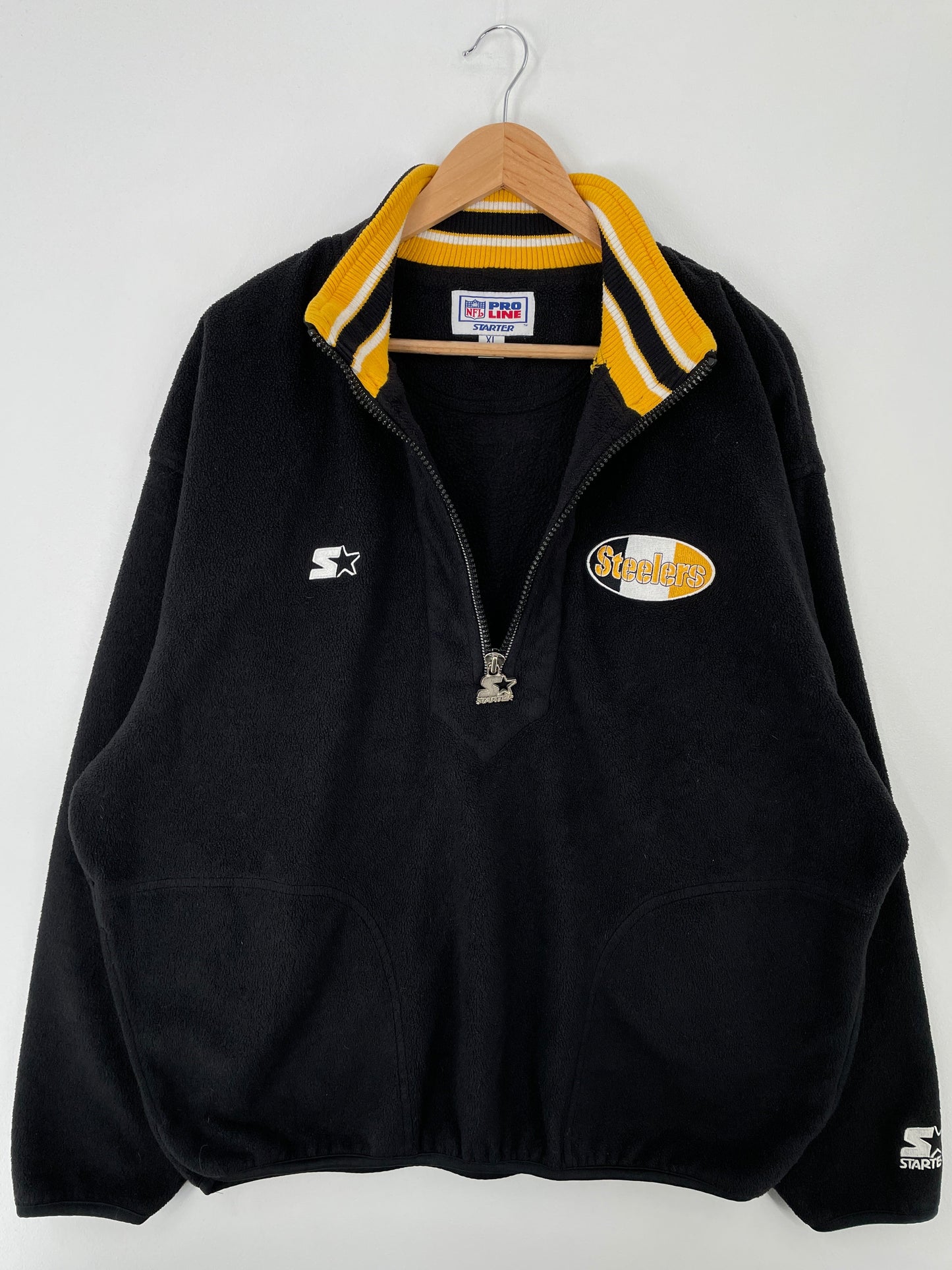 90’s STARTER x PITTSBURGH STEELERS Size XL NFL Fleece / F5393S