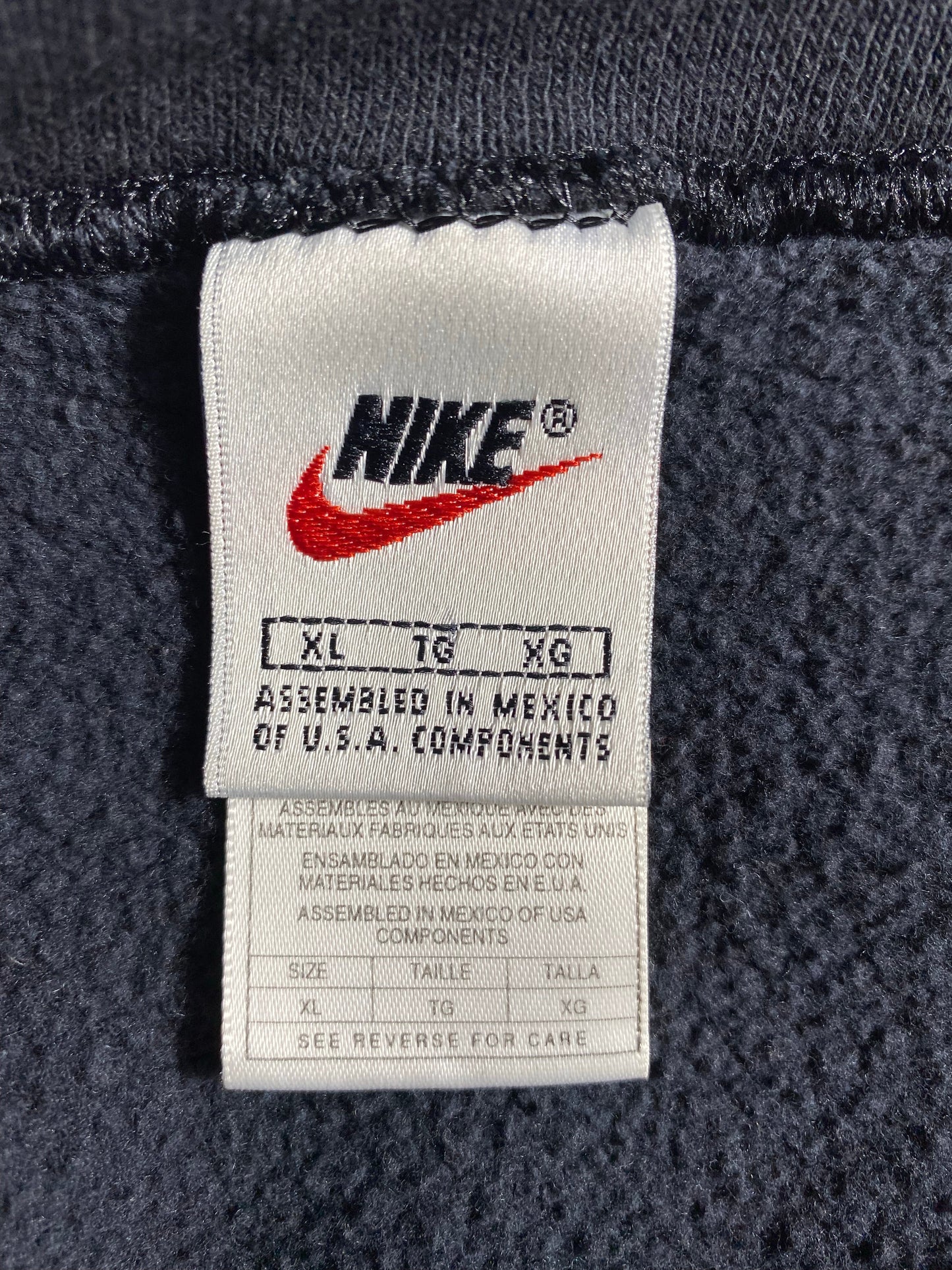 90’s NIKE MINI SWOOSH Size XL Vintage Sweat-shirt / G2851S