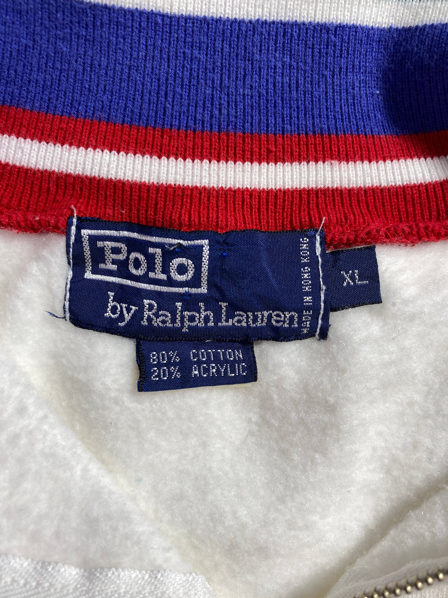 90’s POLO RALPH LAUREN Size XL Vintage Half Zip Sweat-Shirt / G6854S